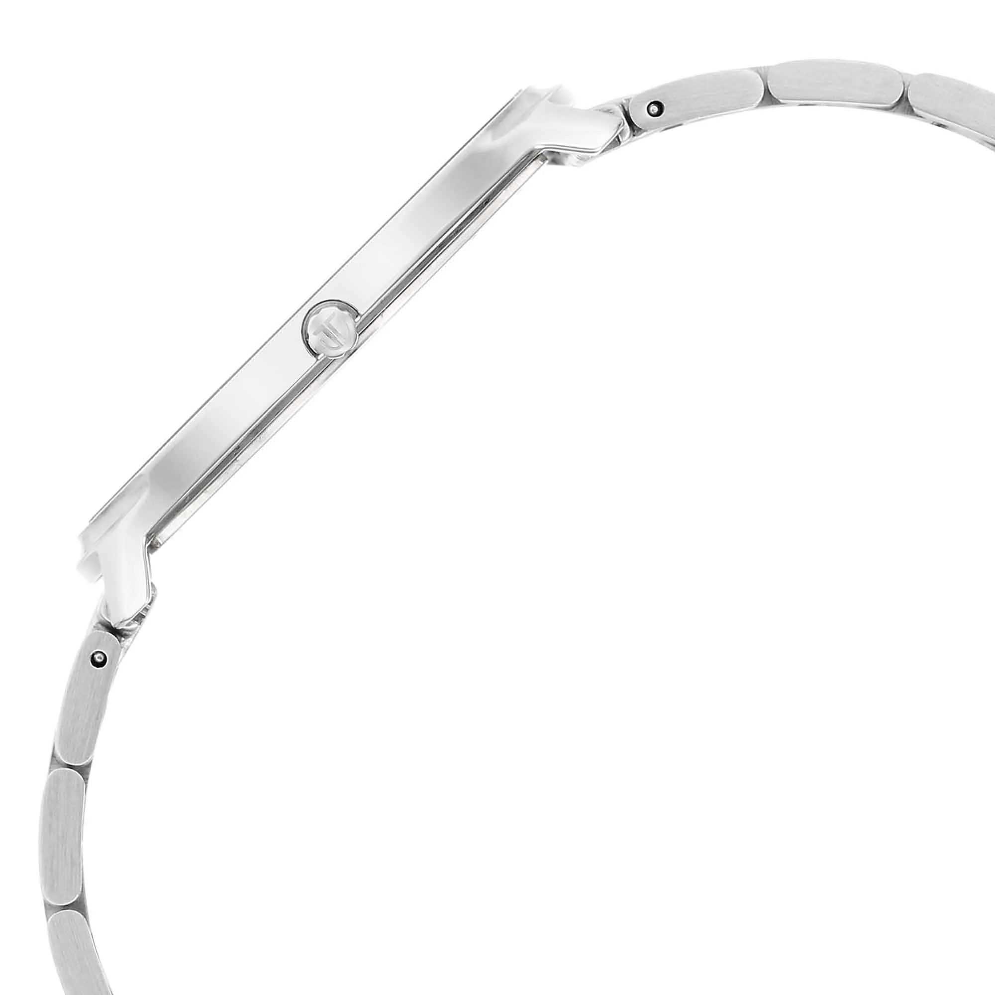 Edge Metal Silver Dial Stainless Steel Strap Watch for Men - Image 5