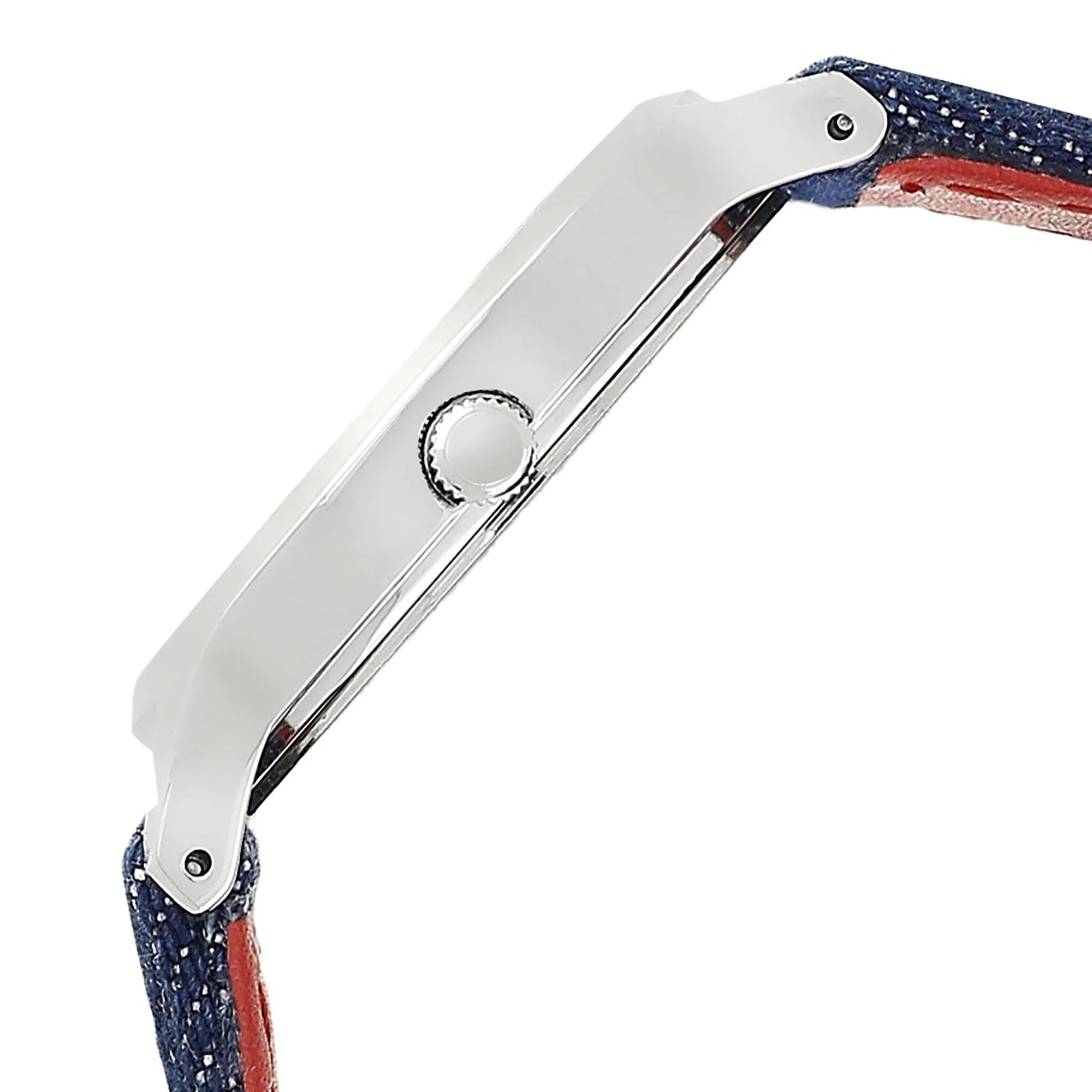 Fastrack Denim Quartz Analog White Dial Denim Strap Watch for Girls - Image 3