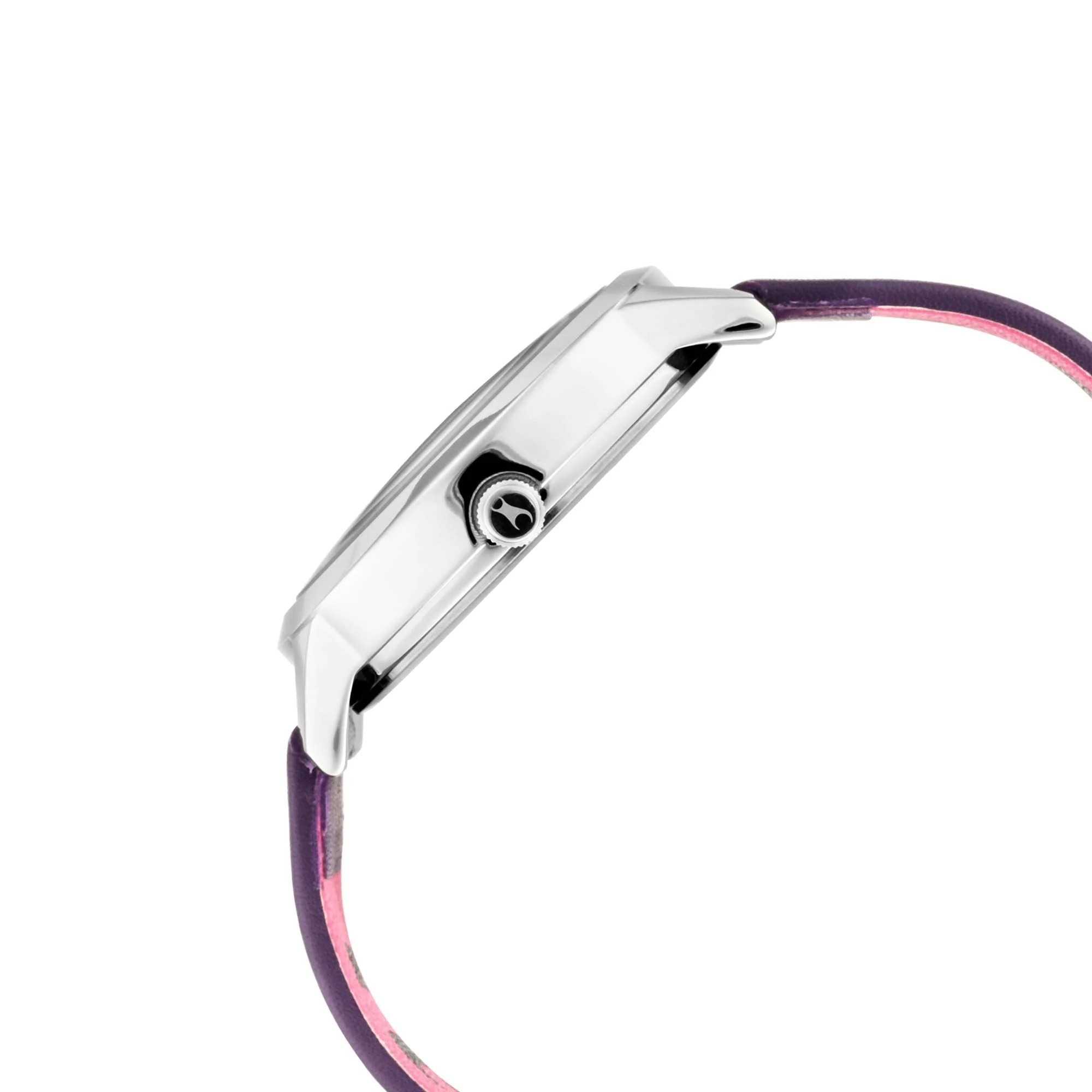 Fastrack Fastrack Fit Outs Quartz Analog with Date Multicoloured Dial Leather Strap Watch for Girls - Image 3