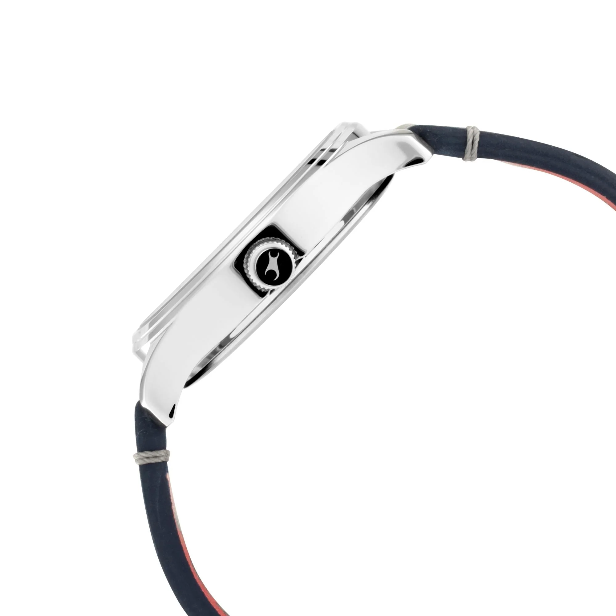 Fastrack I Love Me Quartz Analog Silver Dial Leather Strap Watch for Guys - Image 3