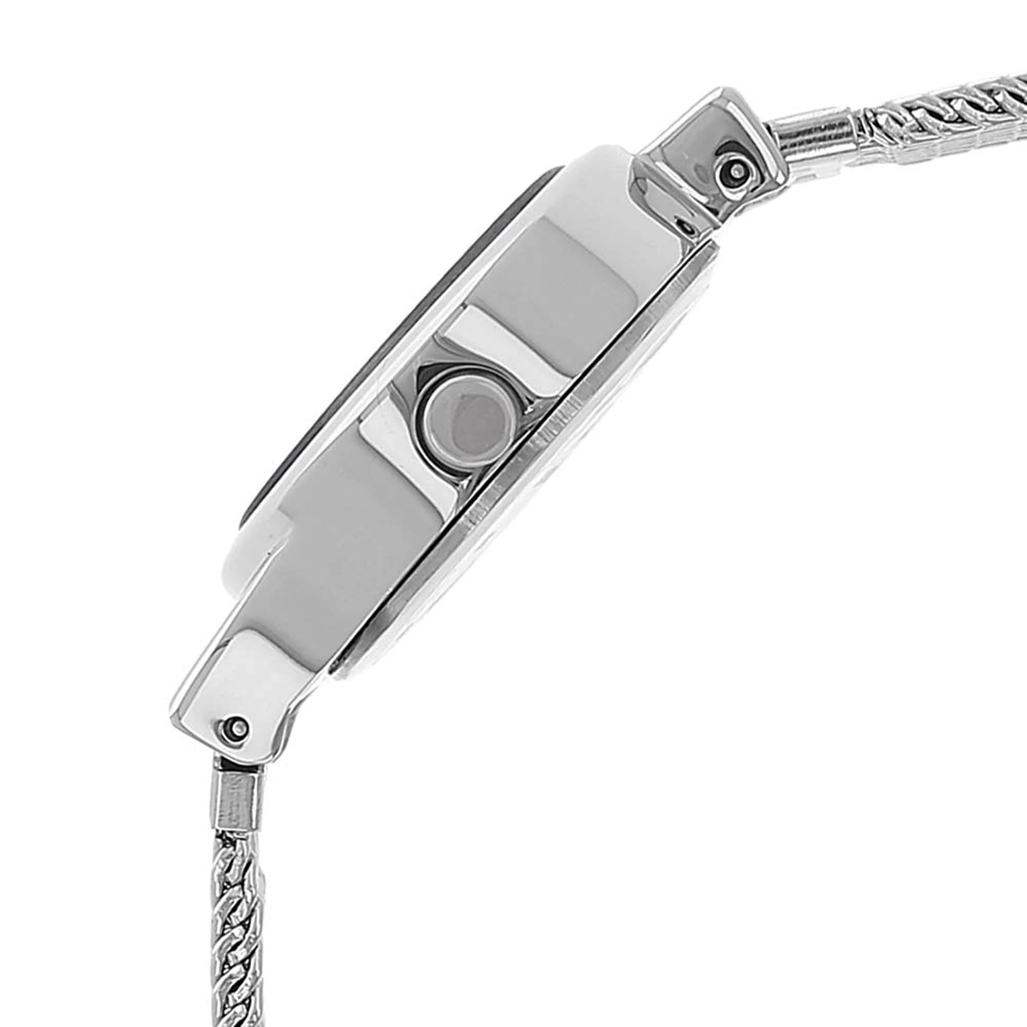 Fastrack Quartz Analog Black Dial Stainless Steel Strap Watch for Girls - Image 3