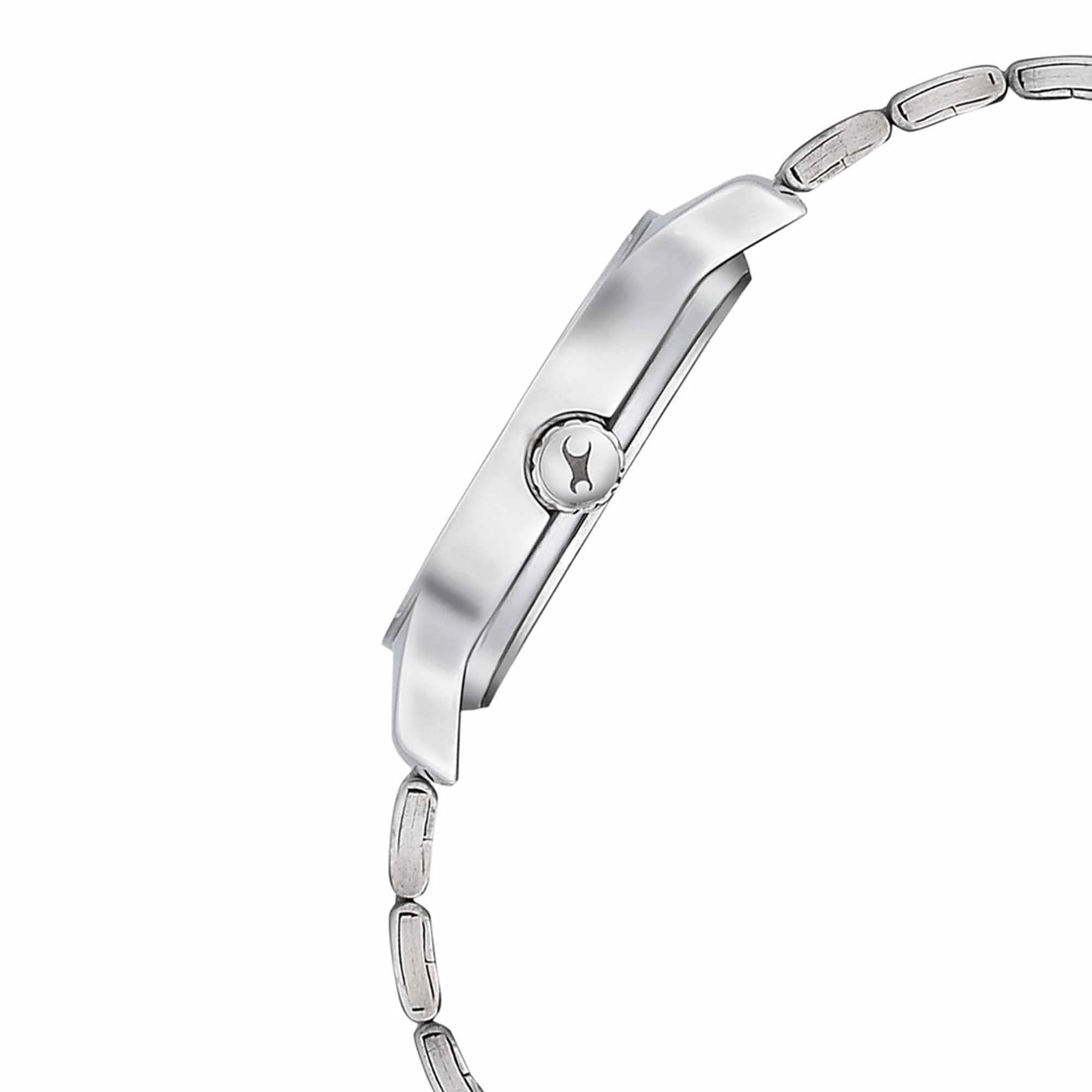 Fastrack Quartz Analog Black Dial Stainless Steel Strap Watch for Girls - Image 3