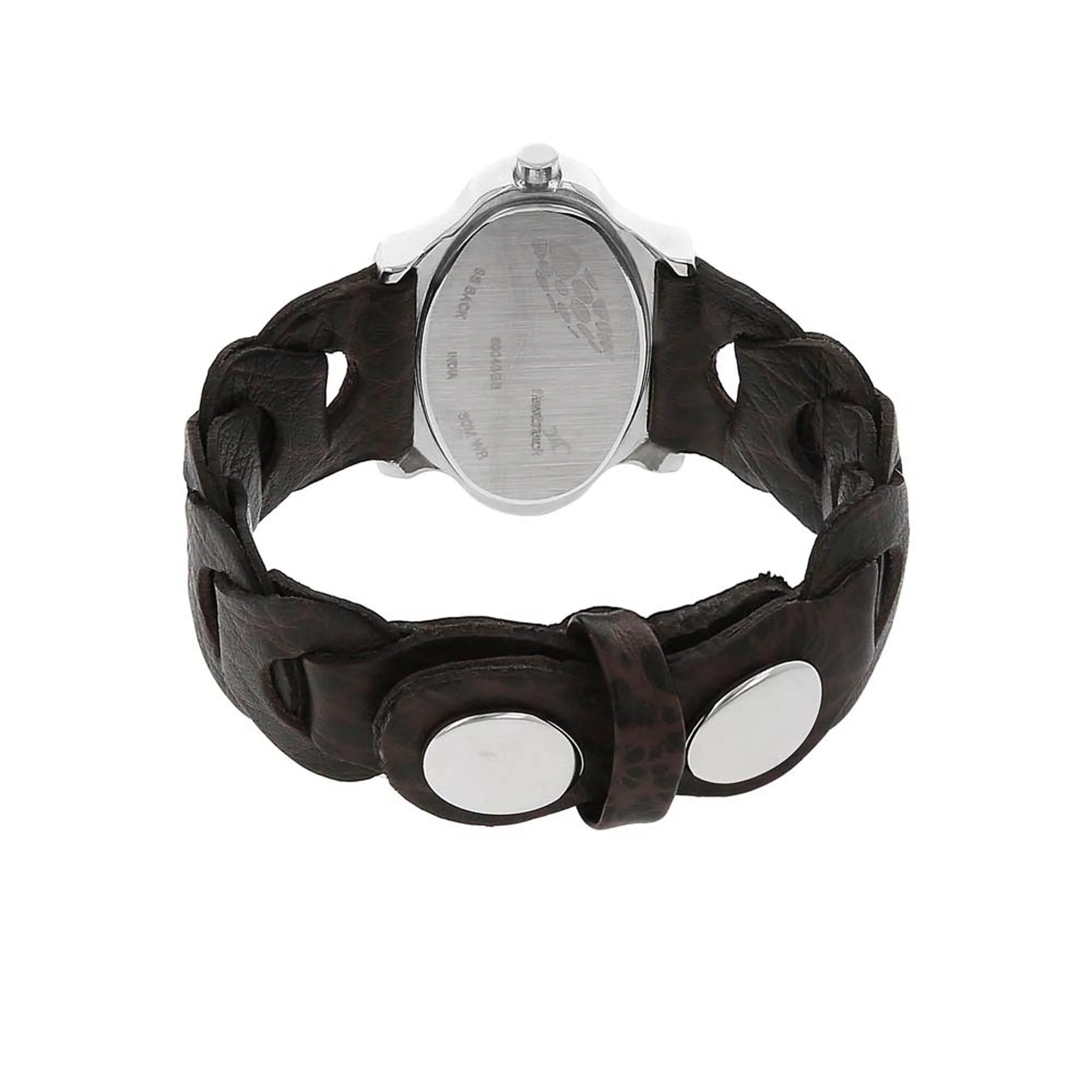 Fastrack Quartz Analog Silver Dial Leather Strap Watch for Girls - Image 4
