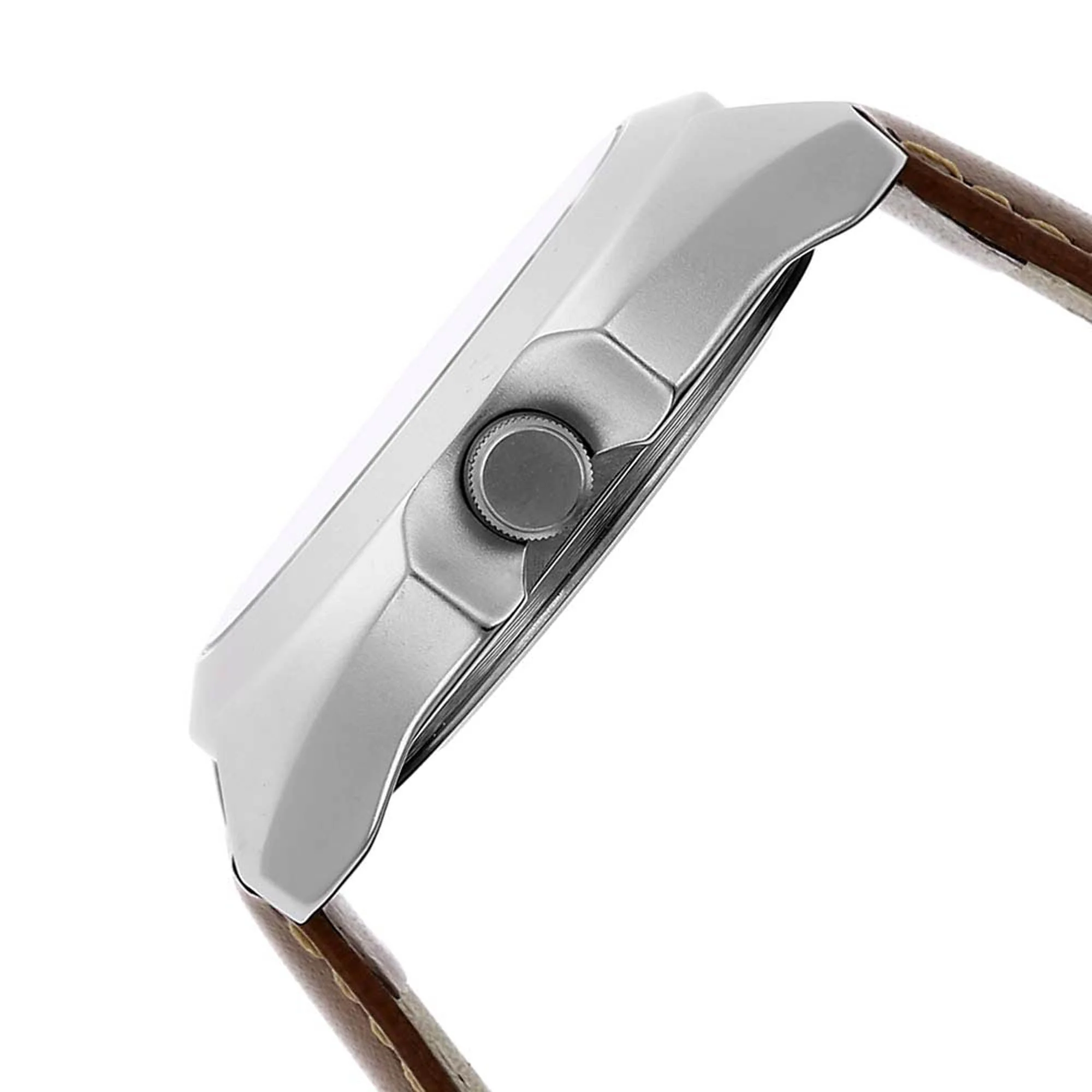 Fastrack Quartz Analog White Dial Leather Strap Watch for Guys - Image 3