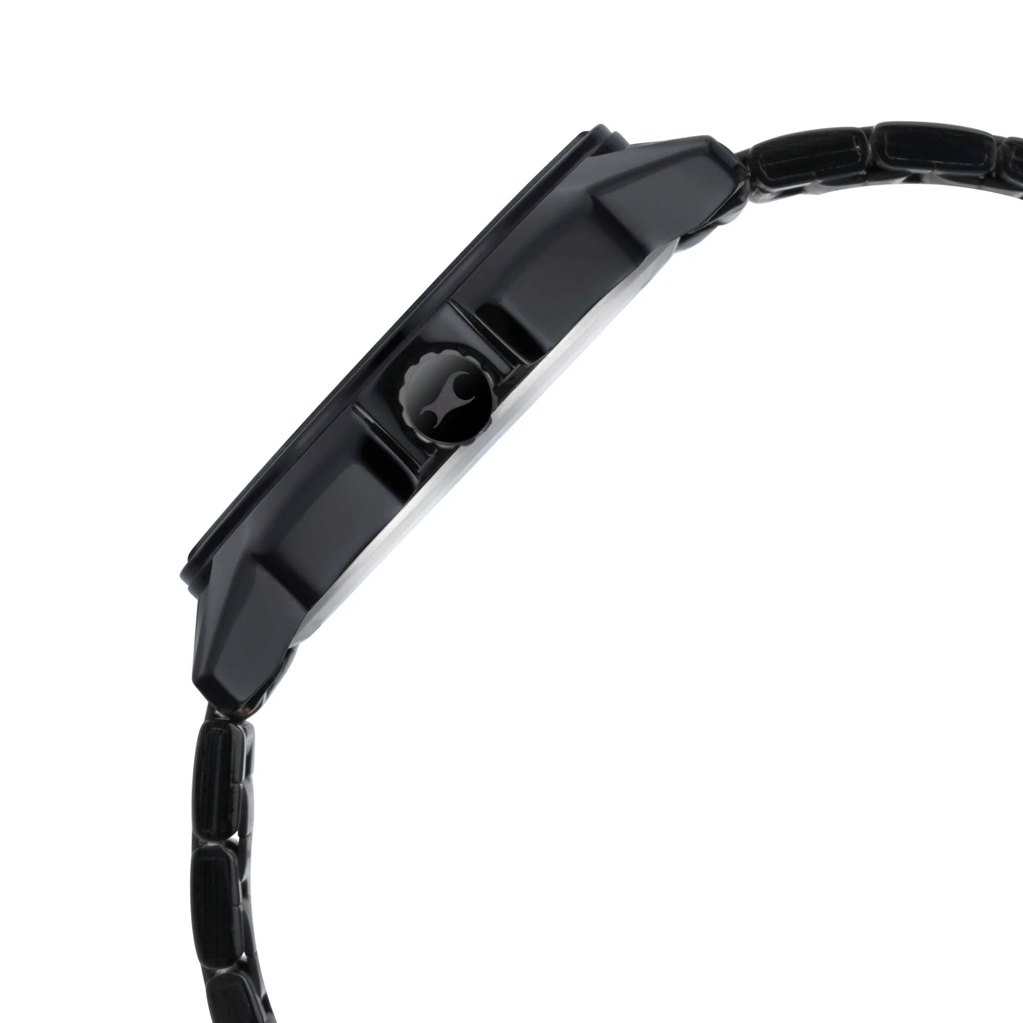 Fastrack Wear Your Look Quartz Analog Black Dial Metal Strap Watch for Guys - Image 3