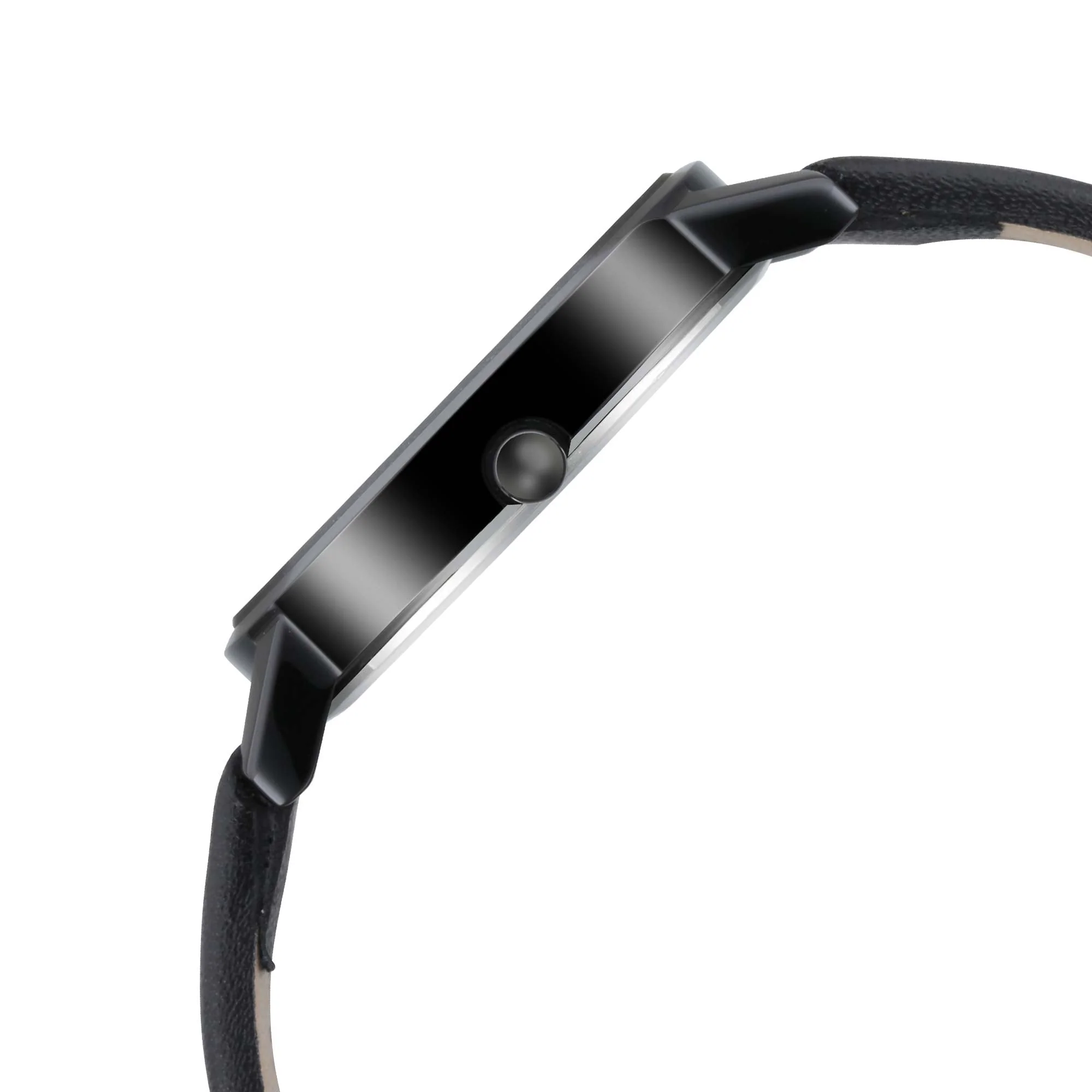 Fastrack Wear Your Look Quartz Analog with Day and Date Black Dial Leather Strap Watch for Girls - Image 3