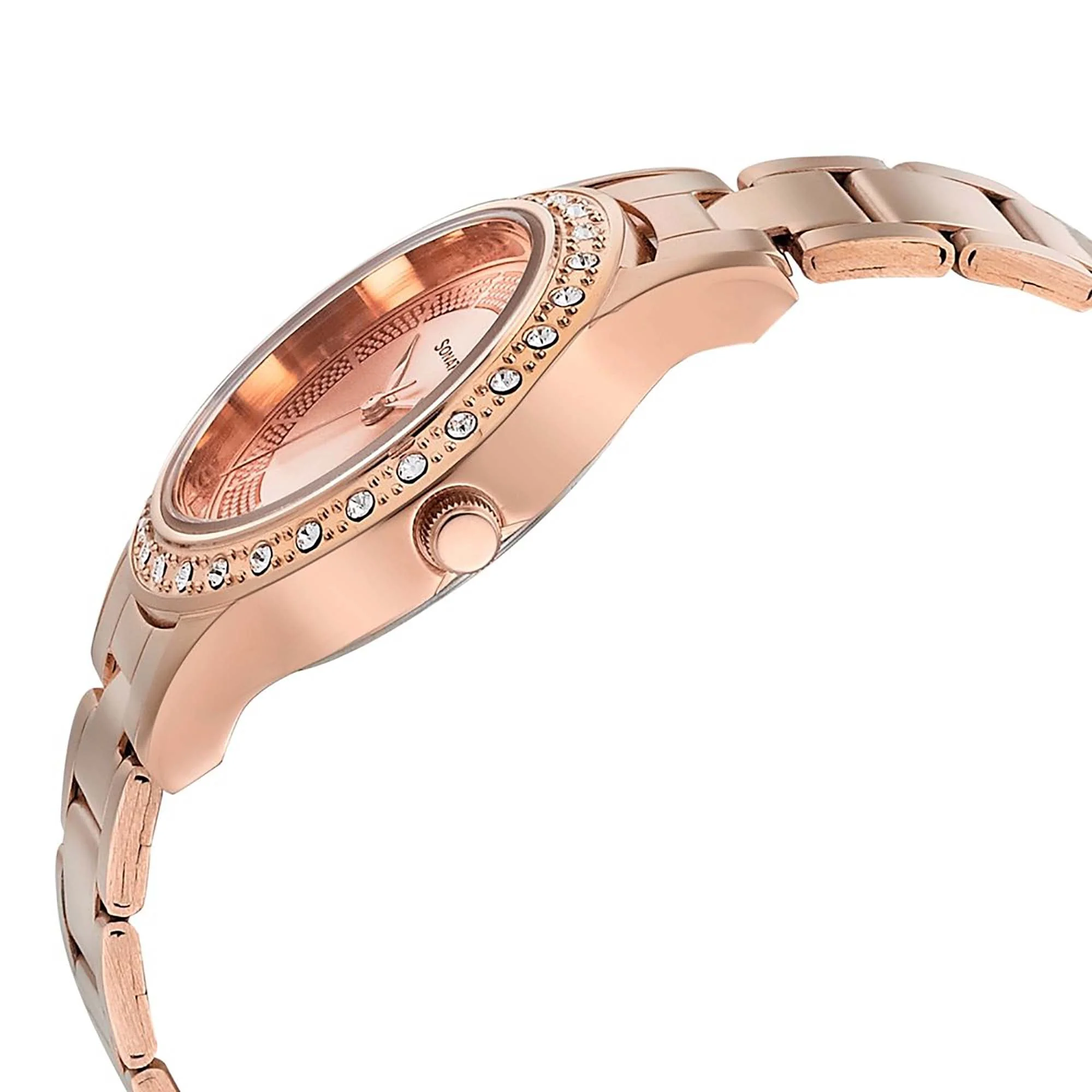 Sonata Blush It Up Rose Gold Dial Women Watch With Stainless Steel Strap - Image 3