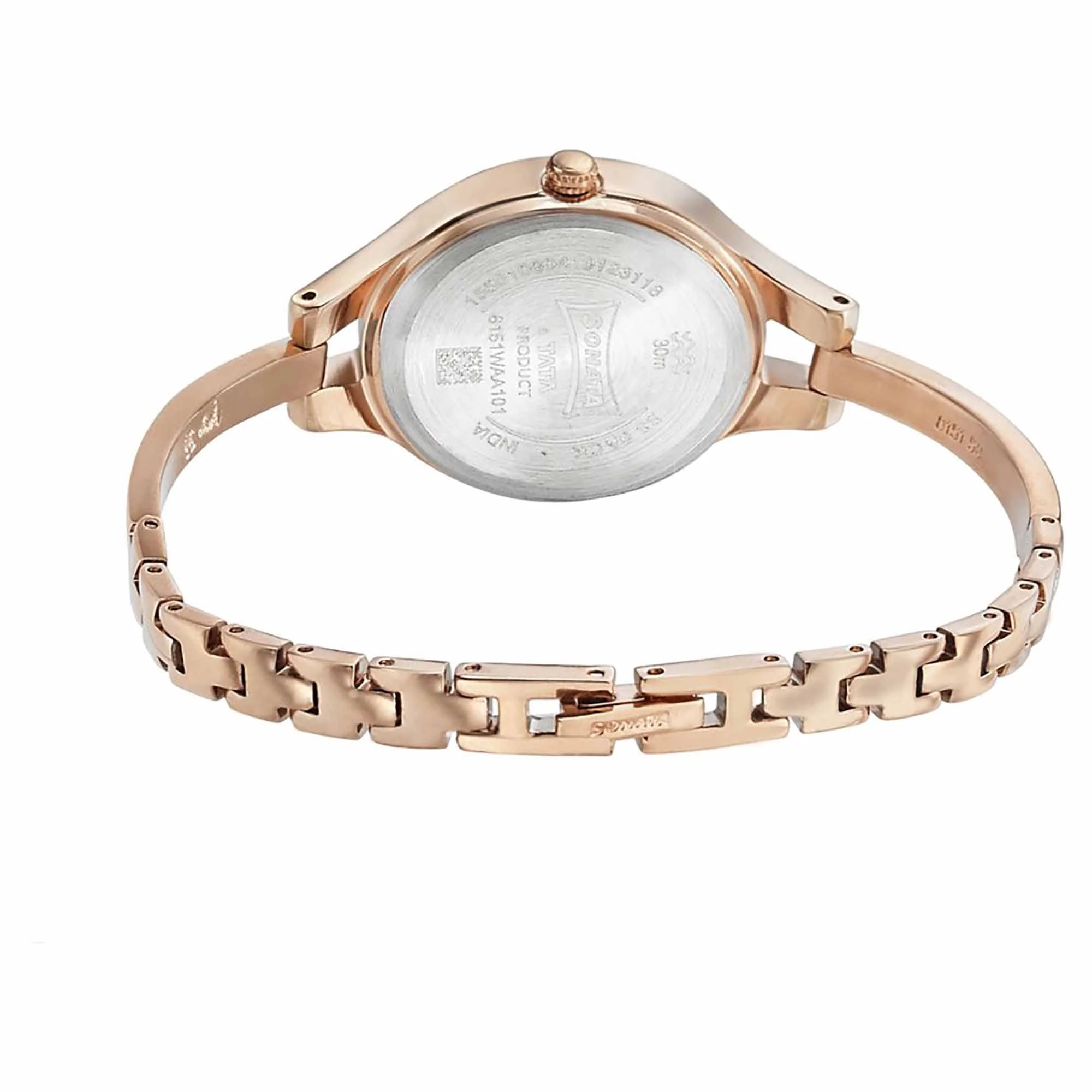 Sonata Blush It Up Silver Dial Women Watch With Stainless Steel Strap - Image 4