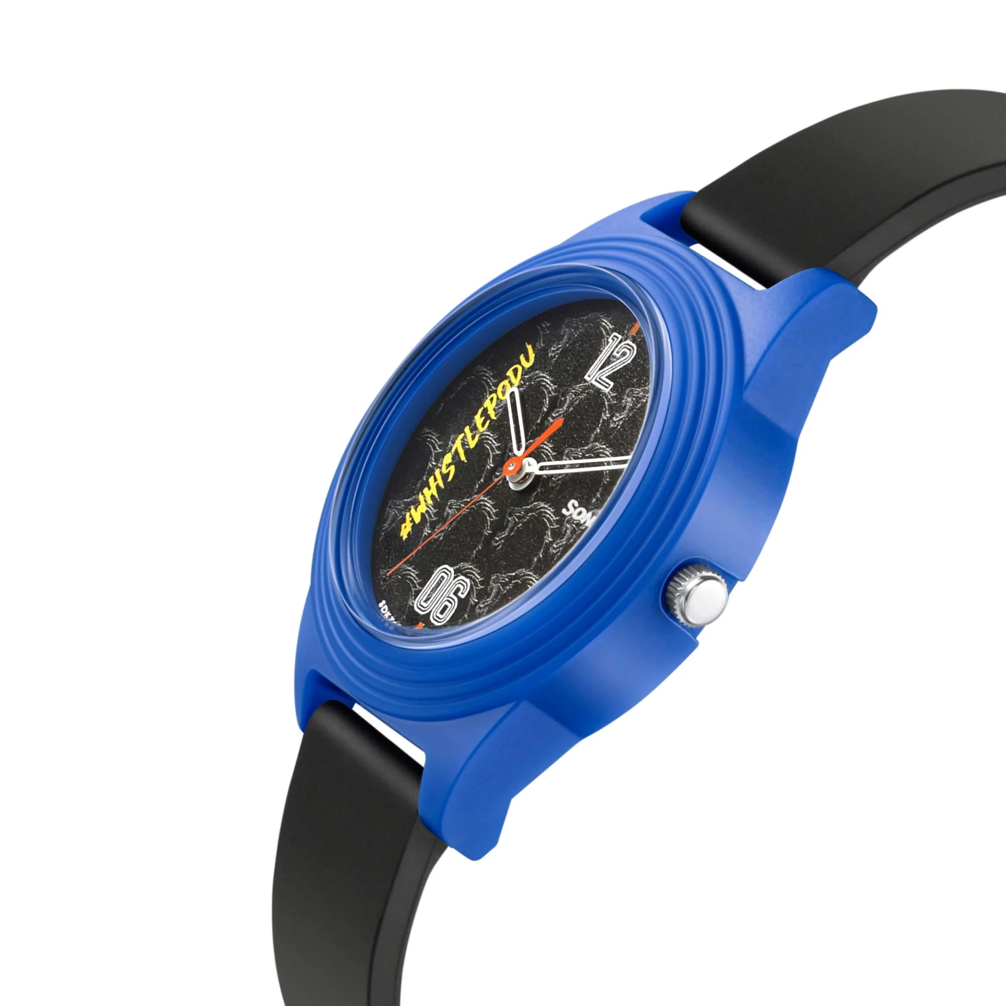 Sonata Csk Black Dial Women Watch With TPU Strap - Image 3