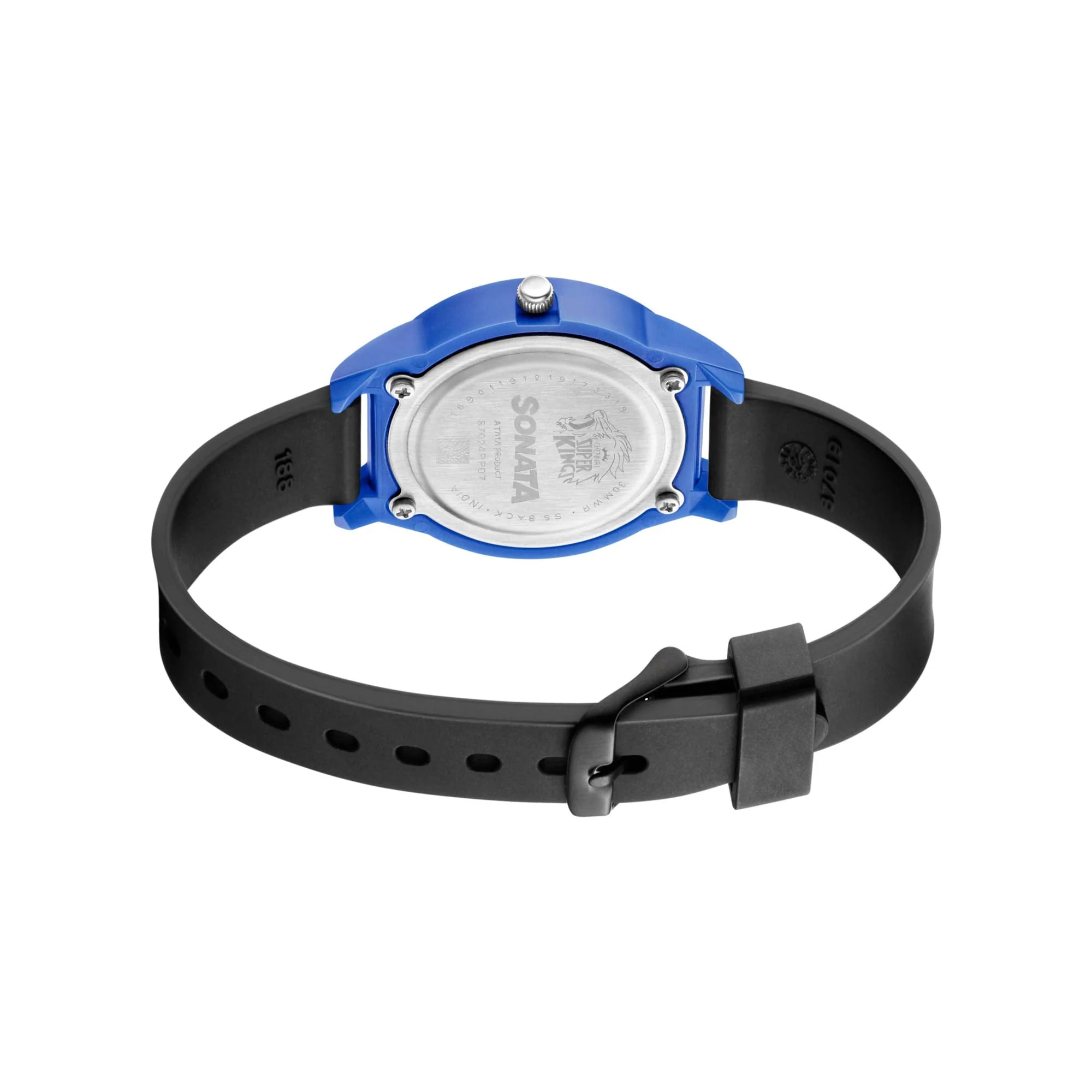 Sonata Csk Black Dial Women Watch With TPU Strap - Image 4