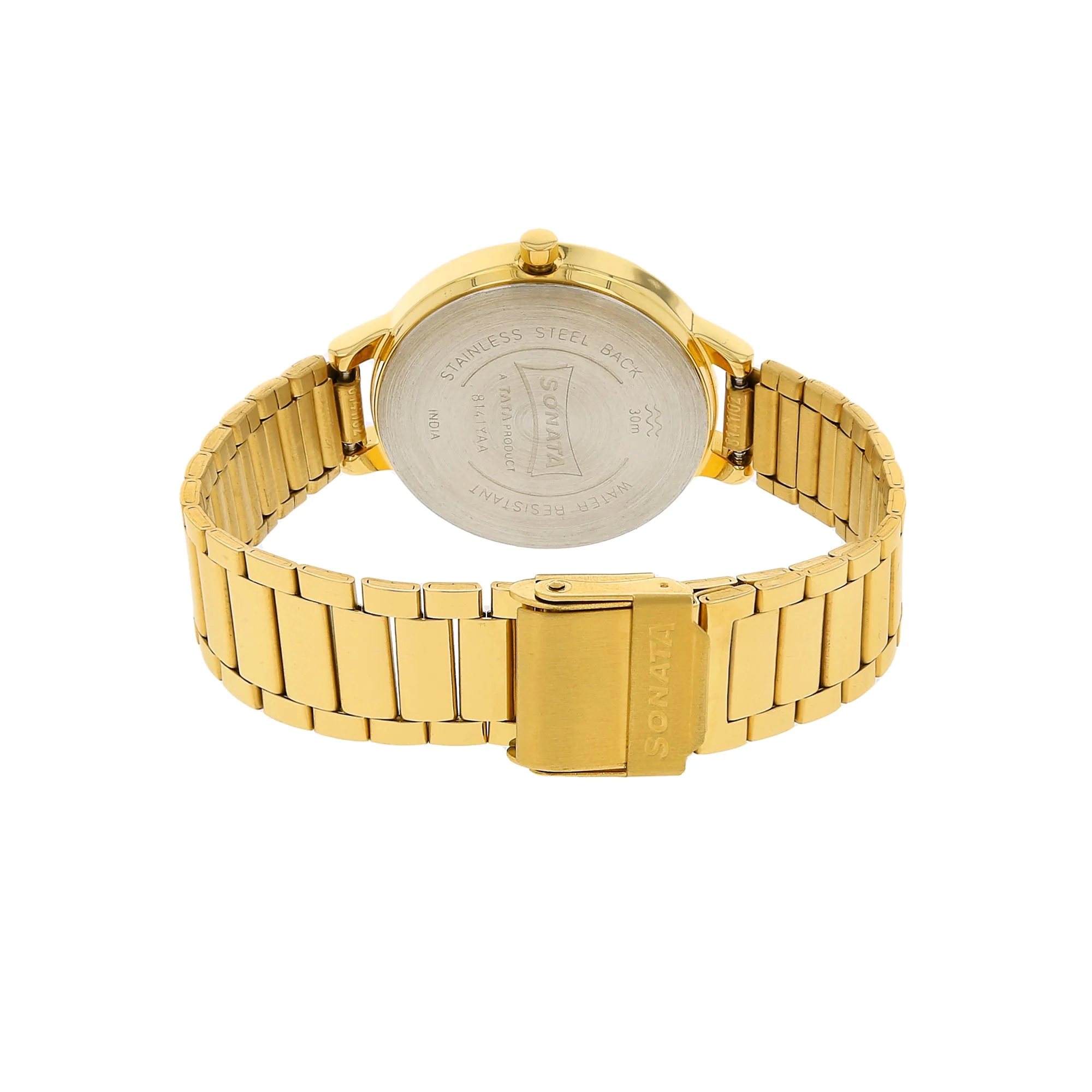 Sonata Elite Silver Dial Women Watch With Stainless Steel Strap - Image 4