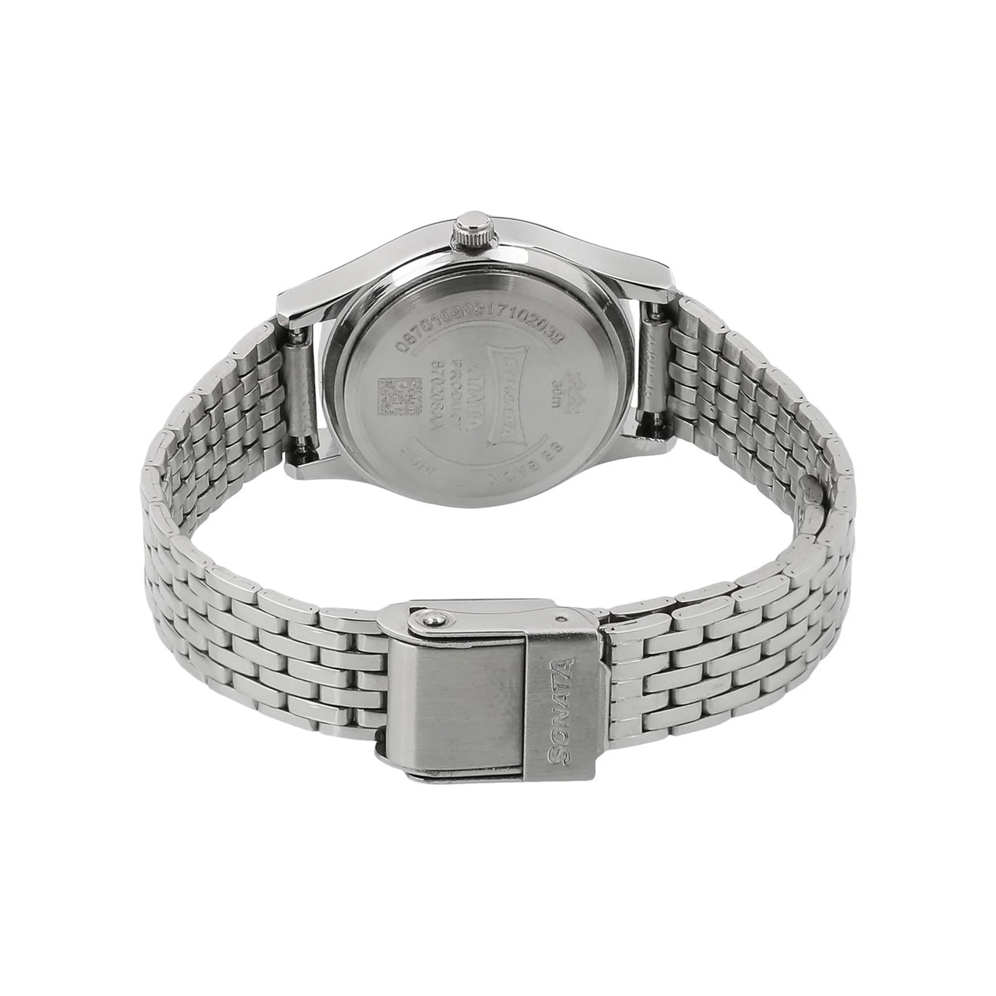 Sonata Essentials Blue Dial Women Watch With Stainless Steel Strap - Image 4