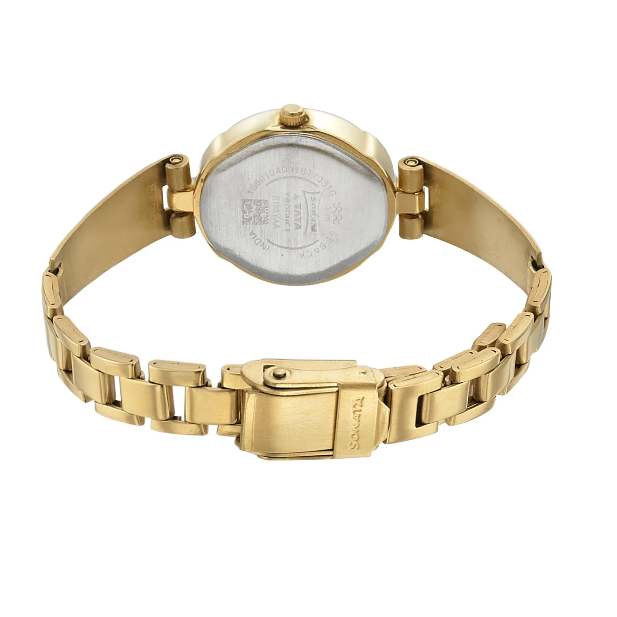 Sonata Essentials White Dial Women Watch With Metal Strap - Image 4