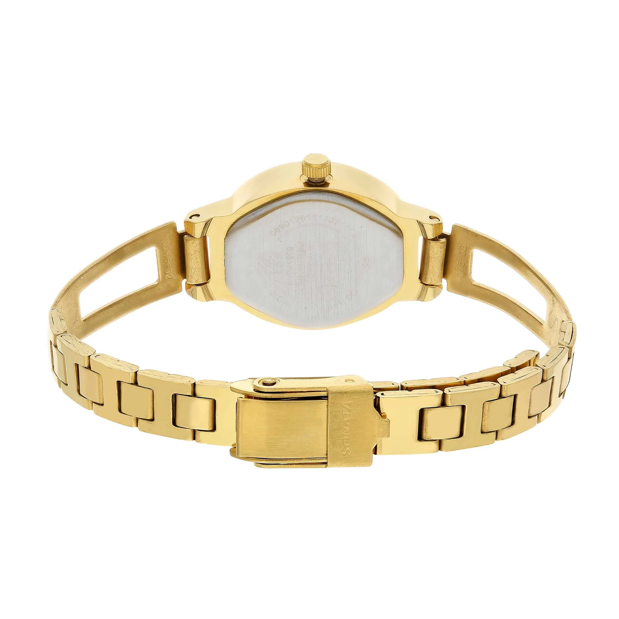 Sonata Pankh White Dial Women Watch With Stainless Steel Strap - Image 4