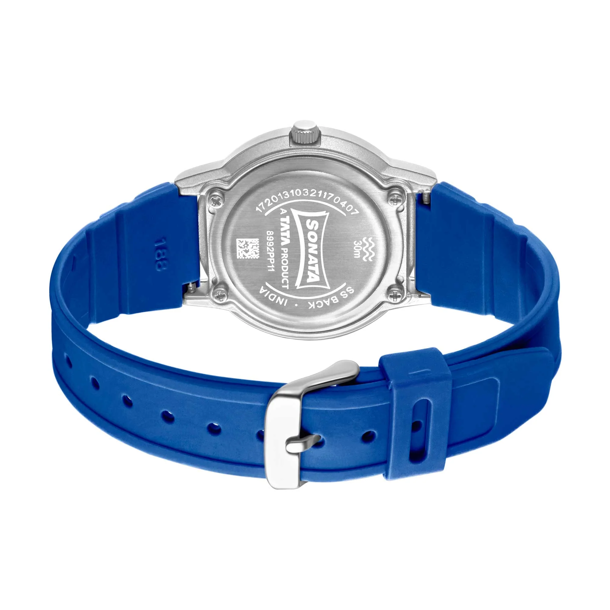 Sonata Play Blue Dial Women Watch With Plastic Strap - Image 4