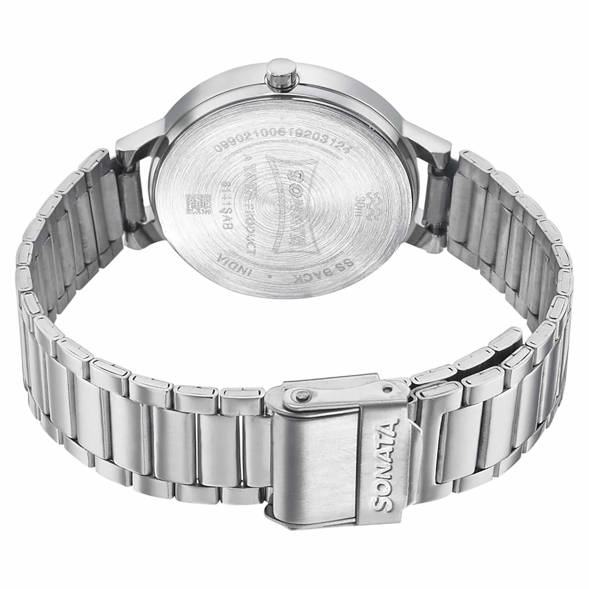 Sonata Play Blue Dial Women Watch With Stainless Steel Strap - Image 4