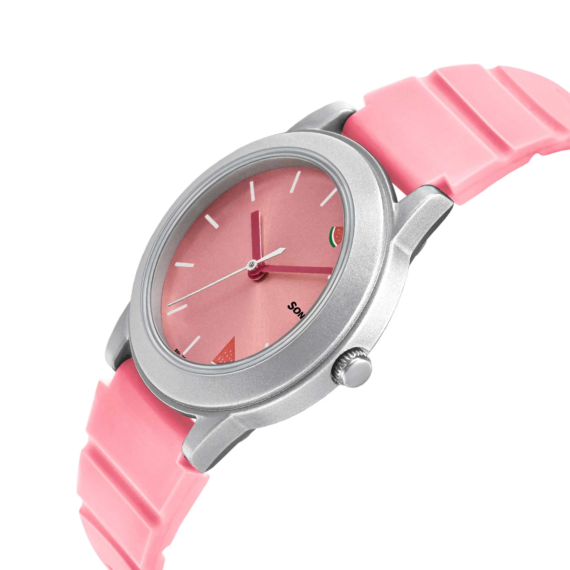 Sonata Play Pink Dial Women Watch With Plastic Strap - Image 3