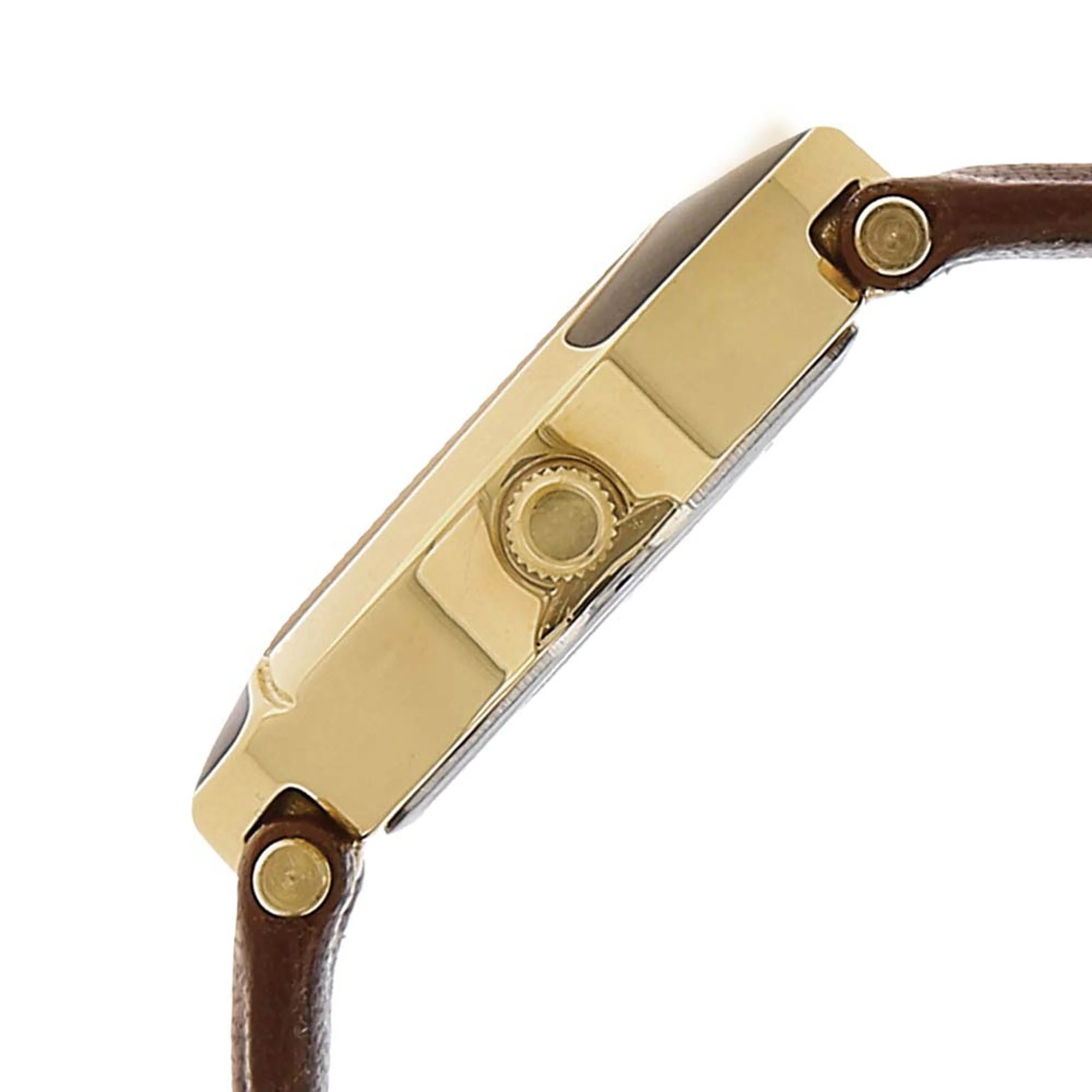 Sonata Quartz Analog Champagne Dial Leather Strap Watch for Women - Image 3