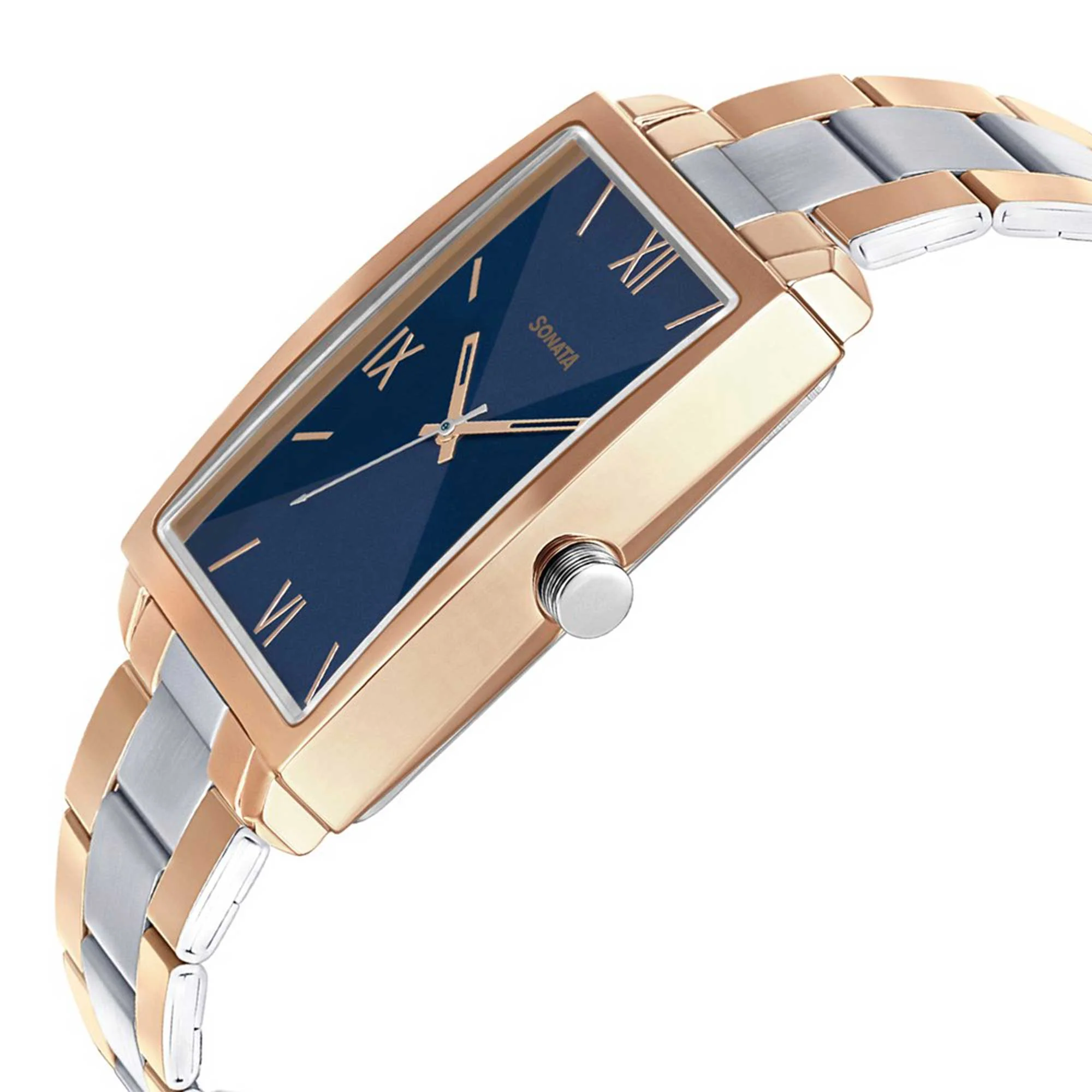 Sonata Quartz Analog Stainless Steel Strap Watch for Men - Image 3