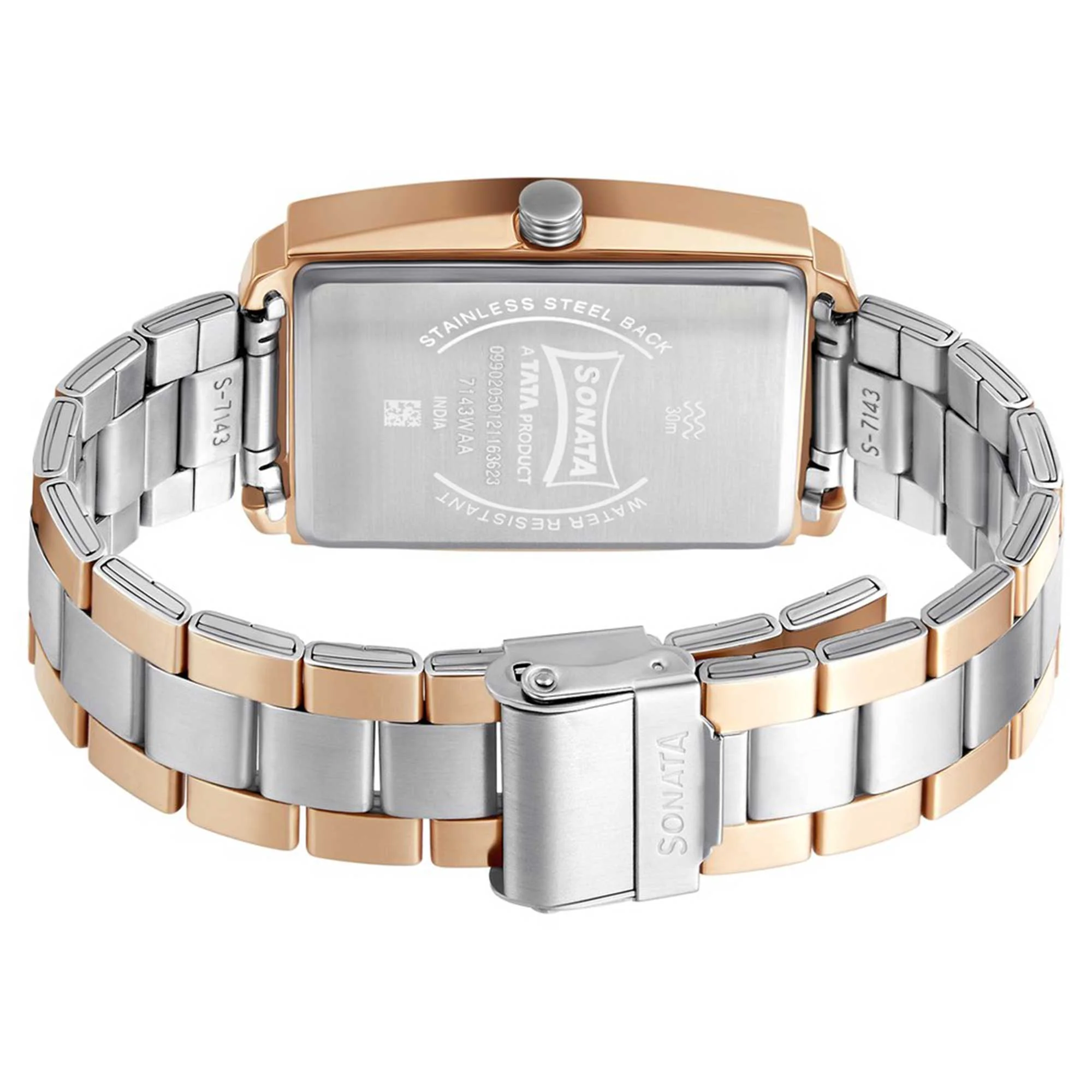 Sonata Quartz Analog Stainless Steel Strap Watch for Men - Image 4