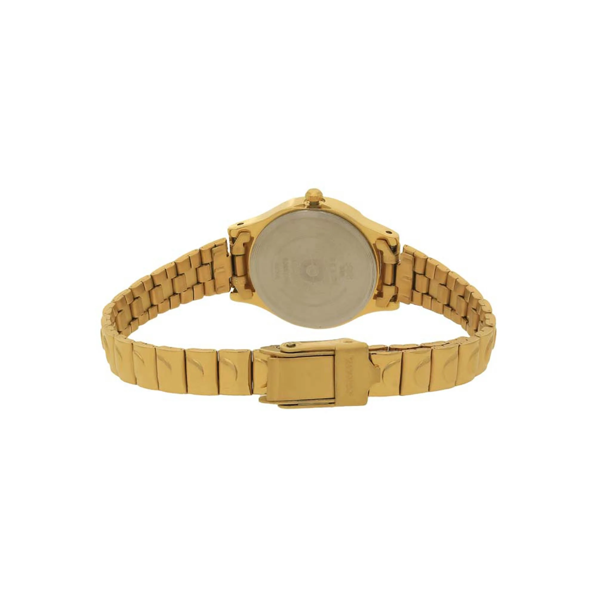 Sonata Quartz Analog White Dial Stainless Steel Strap Watch for Women - Image 4