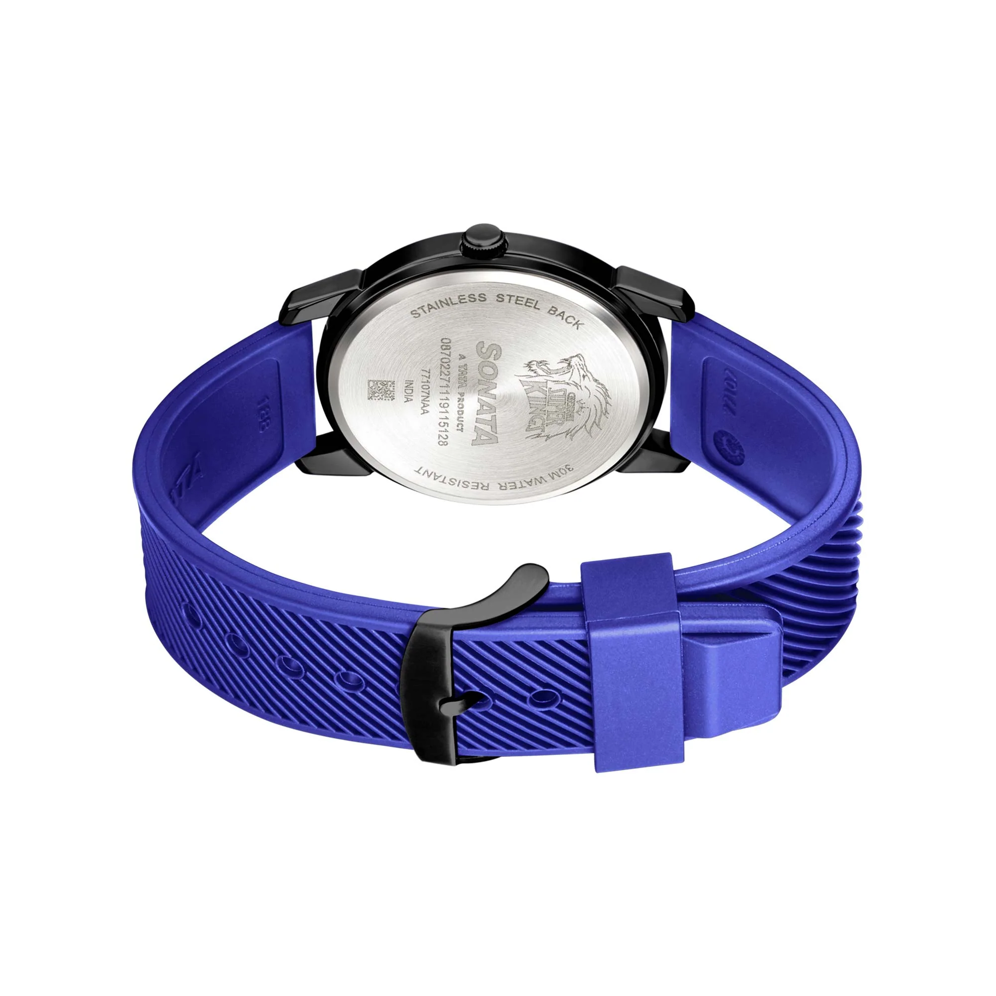 Sonata Quartz Analog White Dial TPU Strap Watch for Men - Image 4