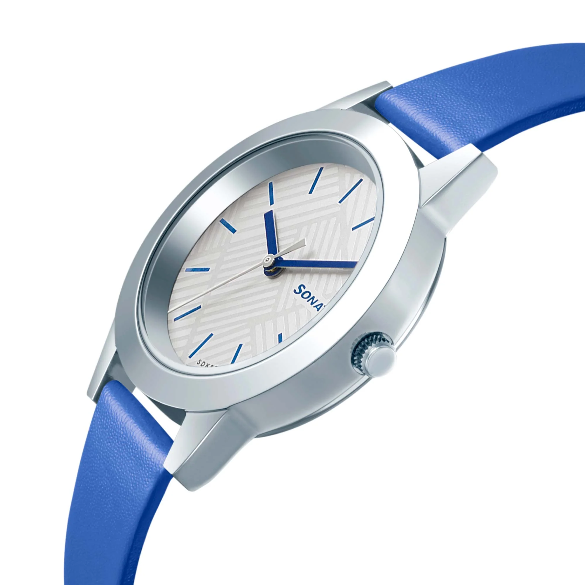 Sonata Splash Green Dial Women Watch With Leather Strap - Image 3