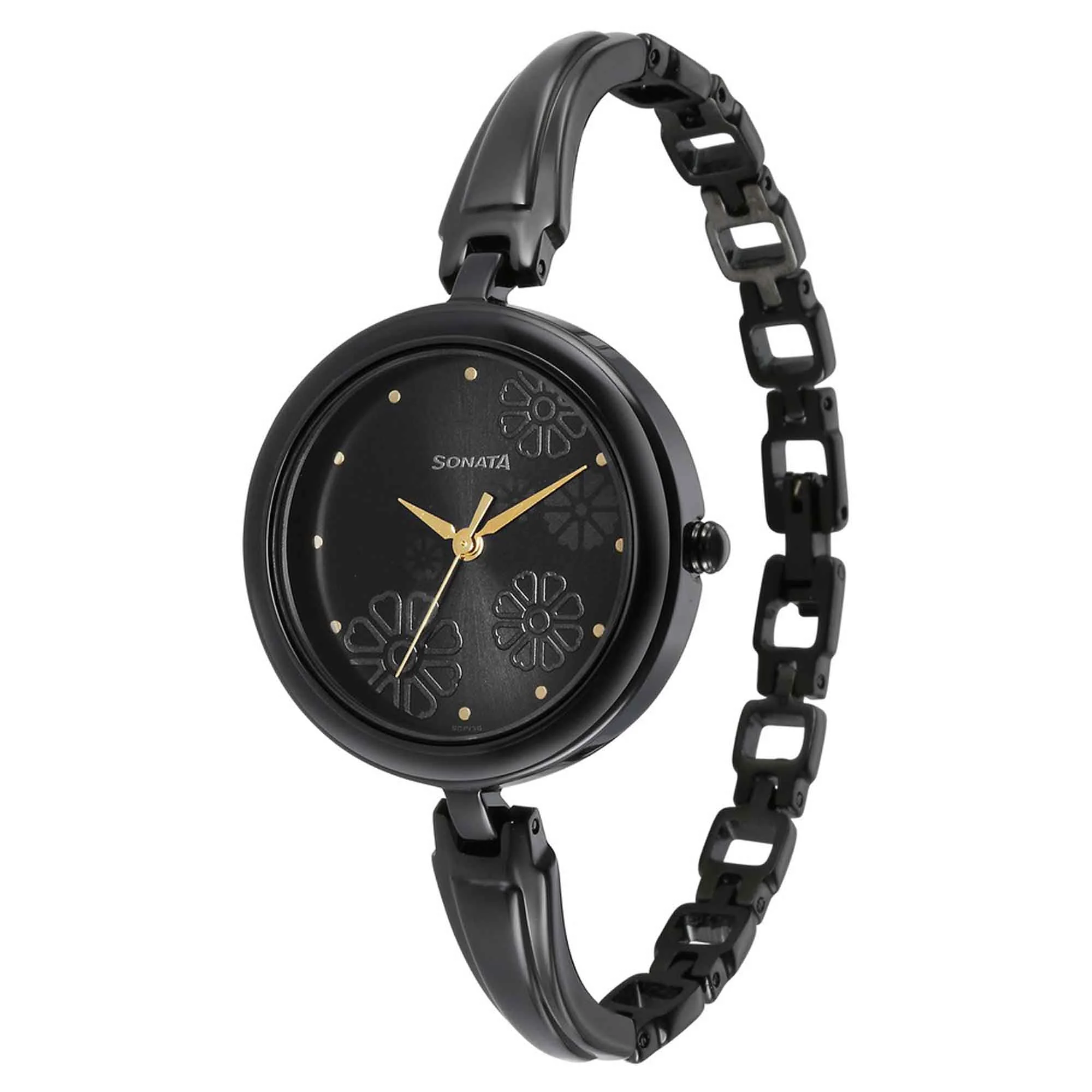Sonata Utsav Black Dial Watch for Women - Image 3