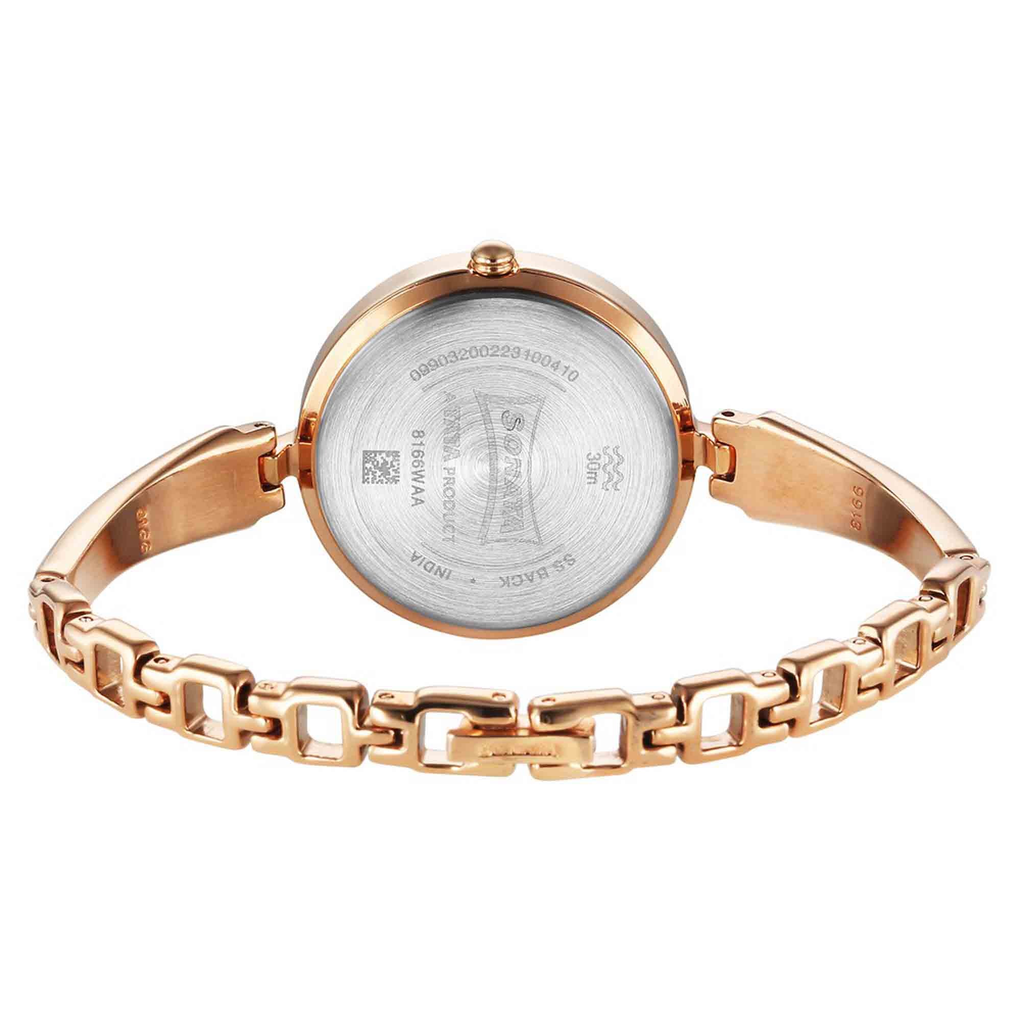 Sonata Utsav Rose Gold Dial Watch for Women - Image 5