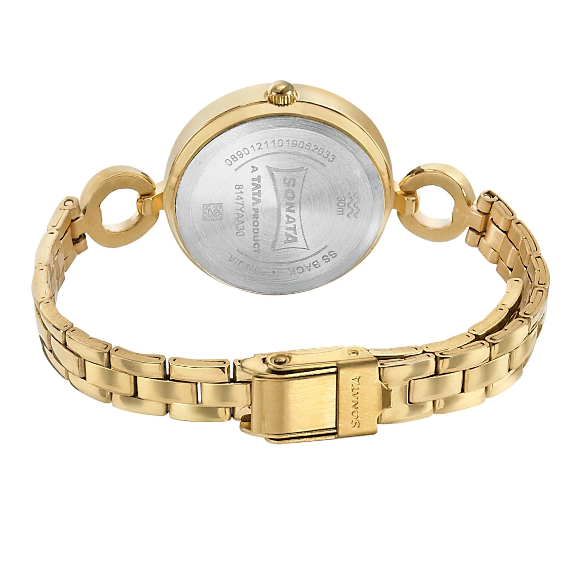 Sonata Wedding Blue Dial Women Watch With Stainless Steel Strap - Image 4