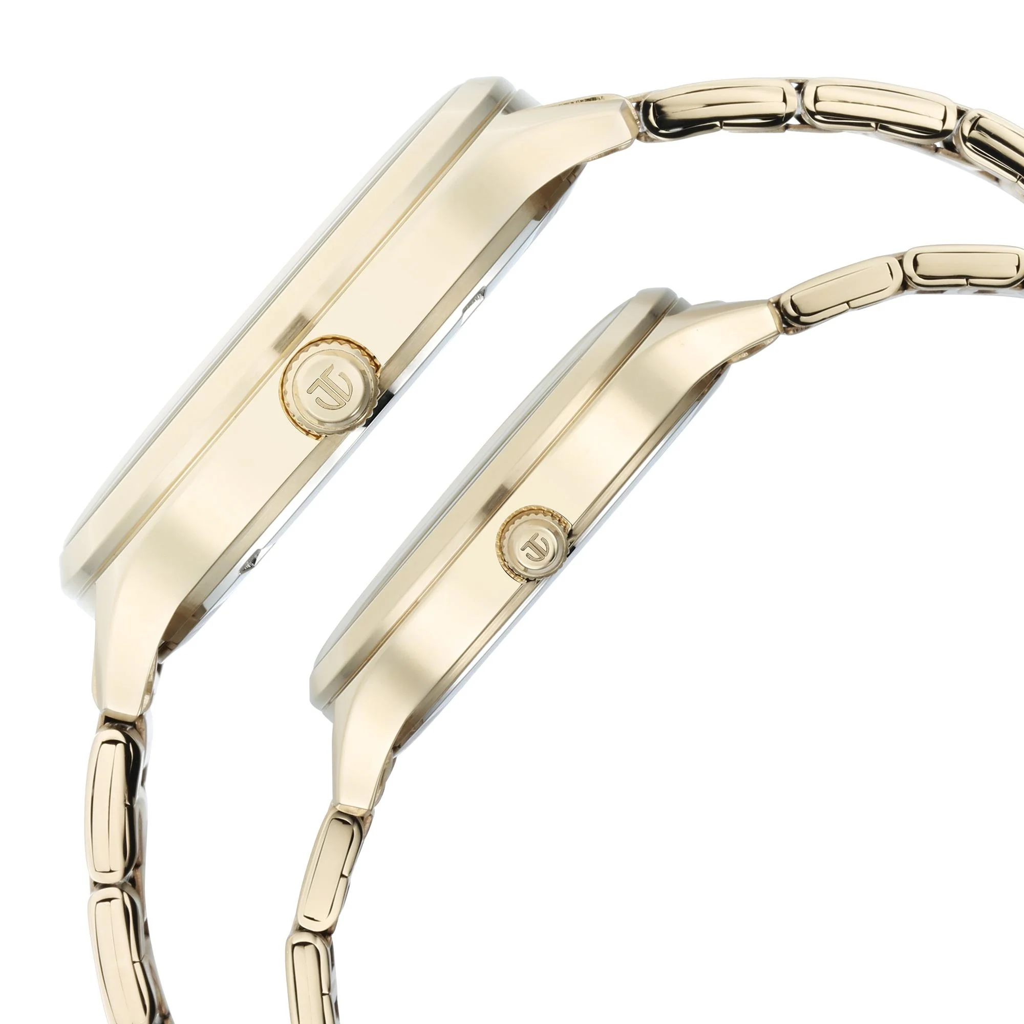Titan Bandhan Silver Dial Multi Stainless Steel Strap watch for Couple. - Image 4