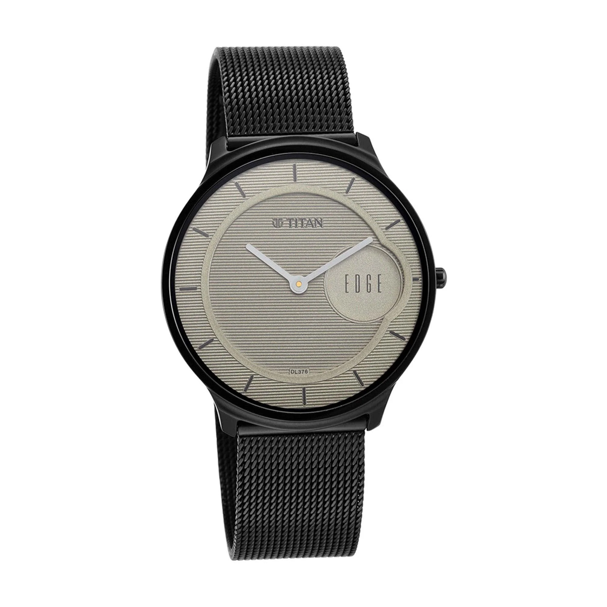 Titan Edge Baseline Beige Analog Stainless Steel Strap watch for Men - Image 3