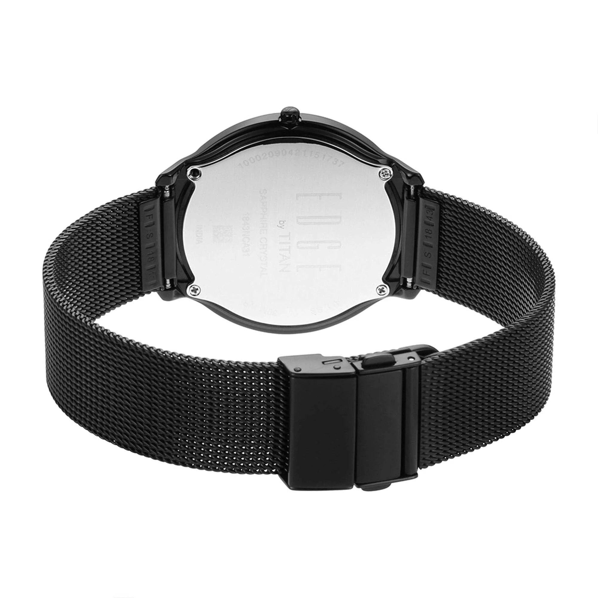 Titan Edge Baseline Beige Analog Stainless Steel Strap watch for Men - Image 6
