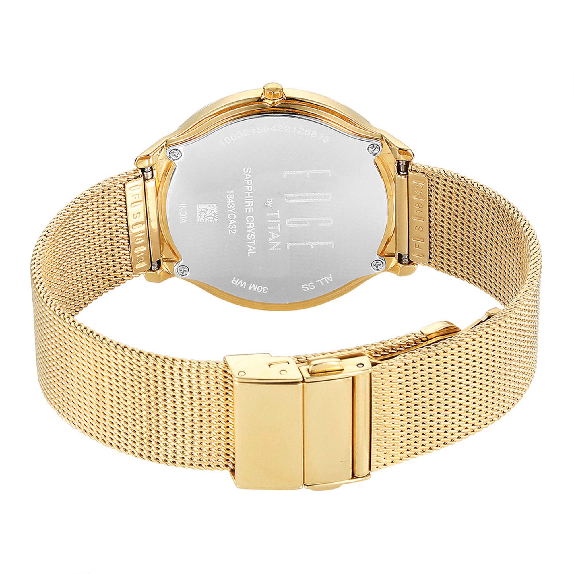 Titan Edge Baseline White Dial Analog Stainless Steel Strap Watch for Men - Image 6