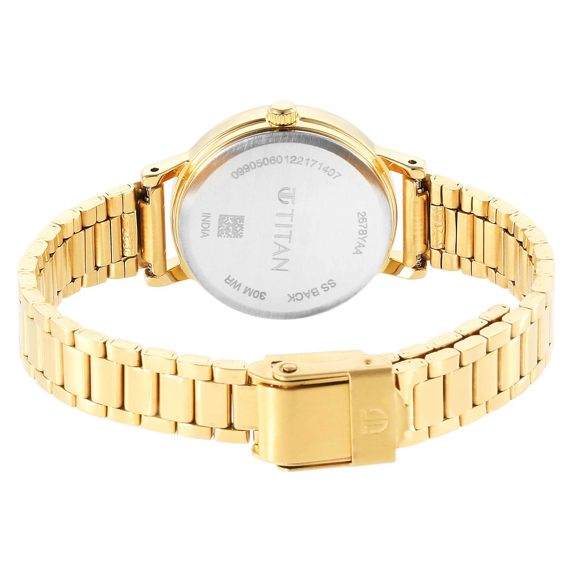 Titan Karishma Green Dial Analog Stainless Steel Strap watch for Women - Image 6