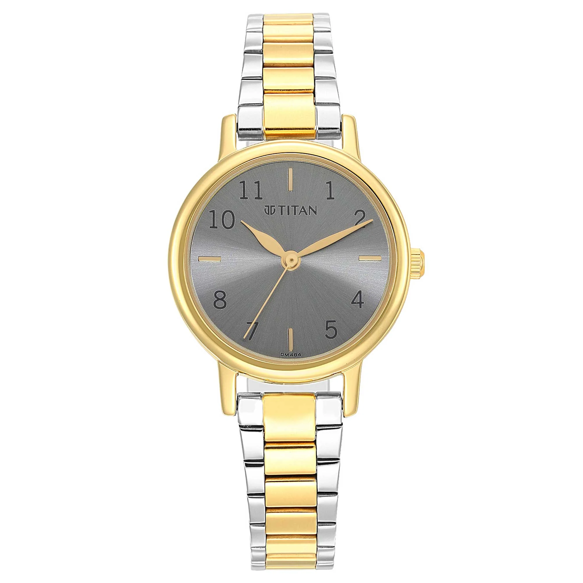 Titan Karishma Grey Dial Analog Stainless Steel Strap watch for Women - Image 2