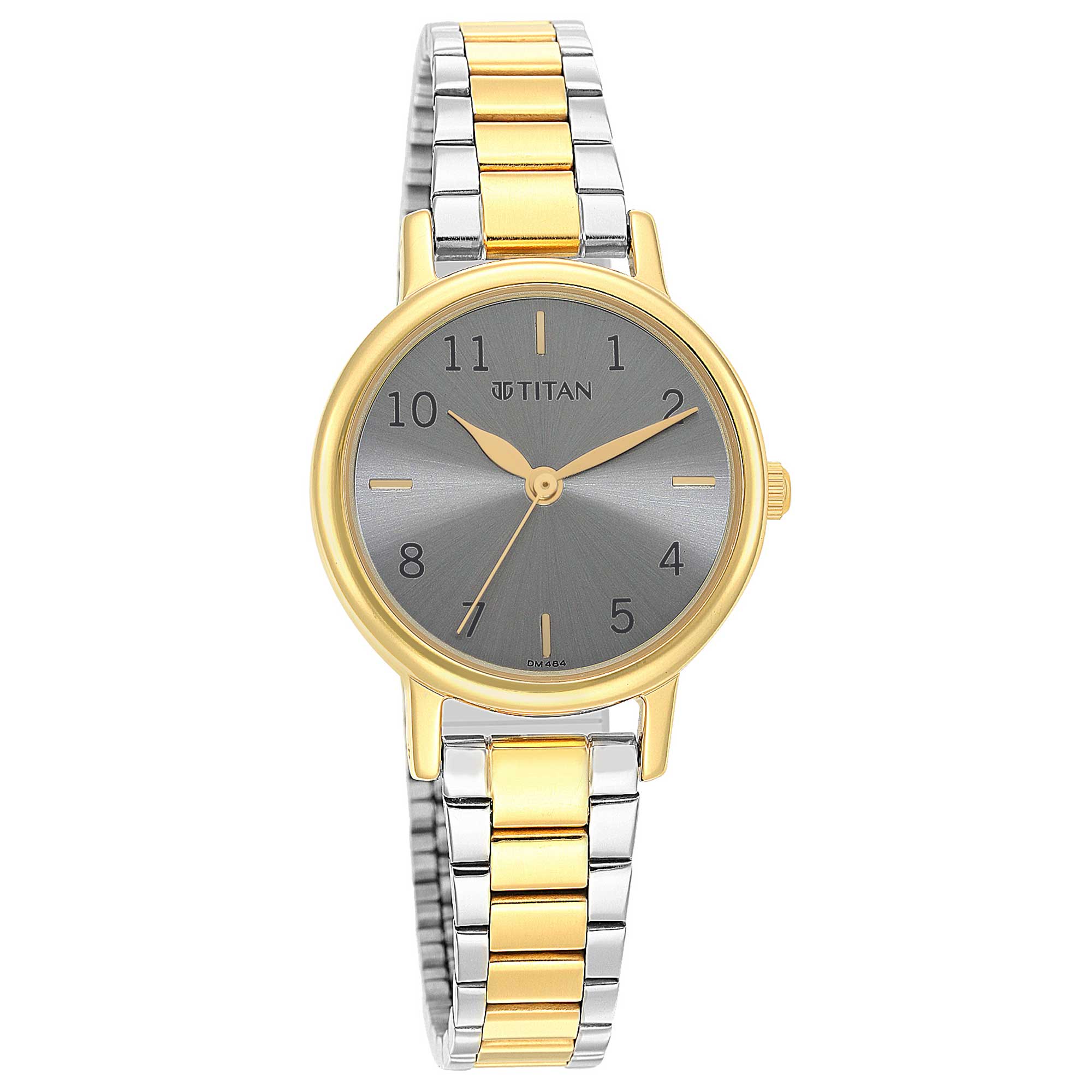 Titan Karishma Grey Dial Analog Stainless Steel Strap watch for Women - Image 3