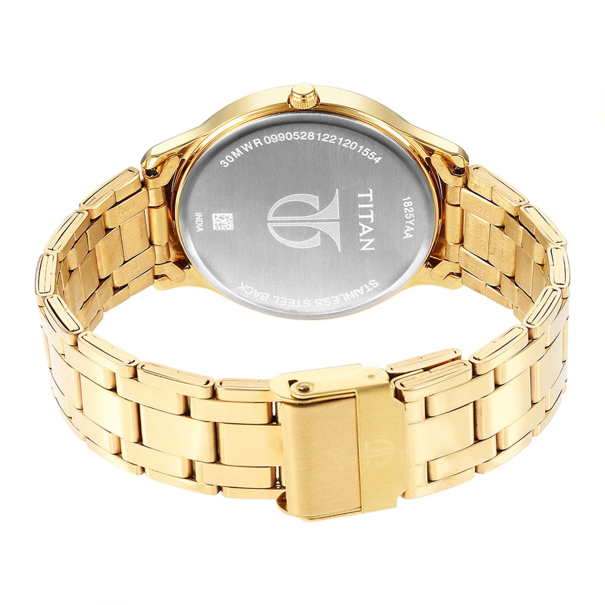 Titan Karishma Radiance White Dial Analog Stainless Steel Strap Watch for Men - Image 4