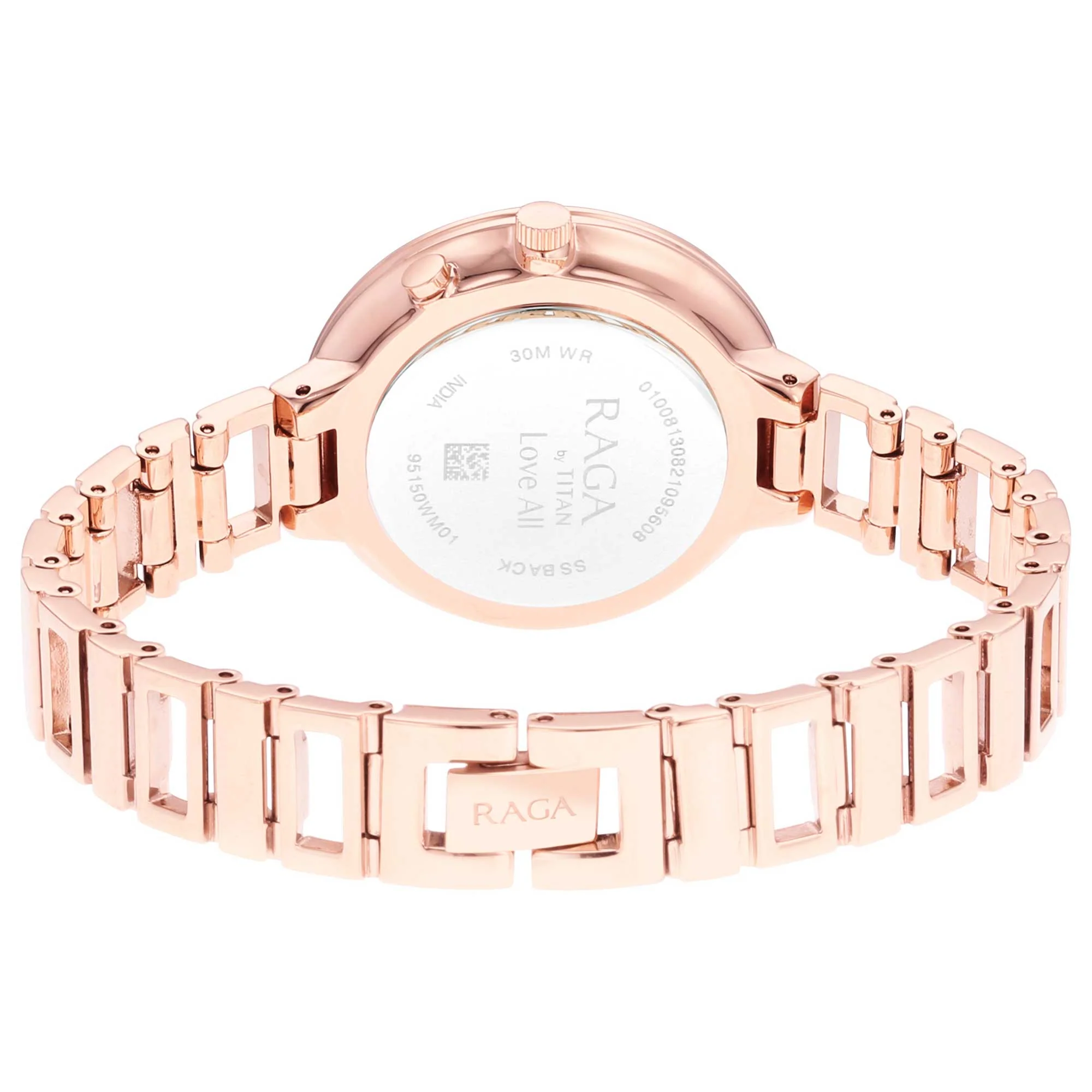 Titan Love All Mother Of Pearl Dial Women Watch With Metal Strap - Image 4