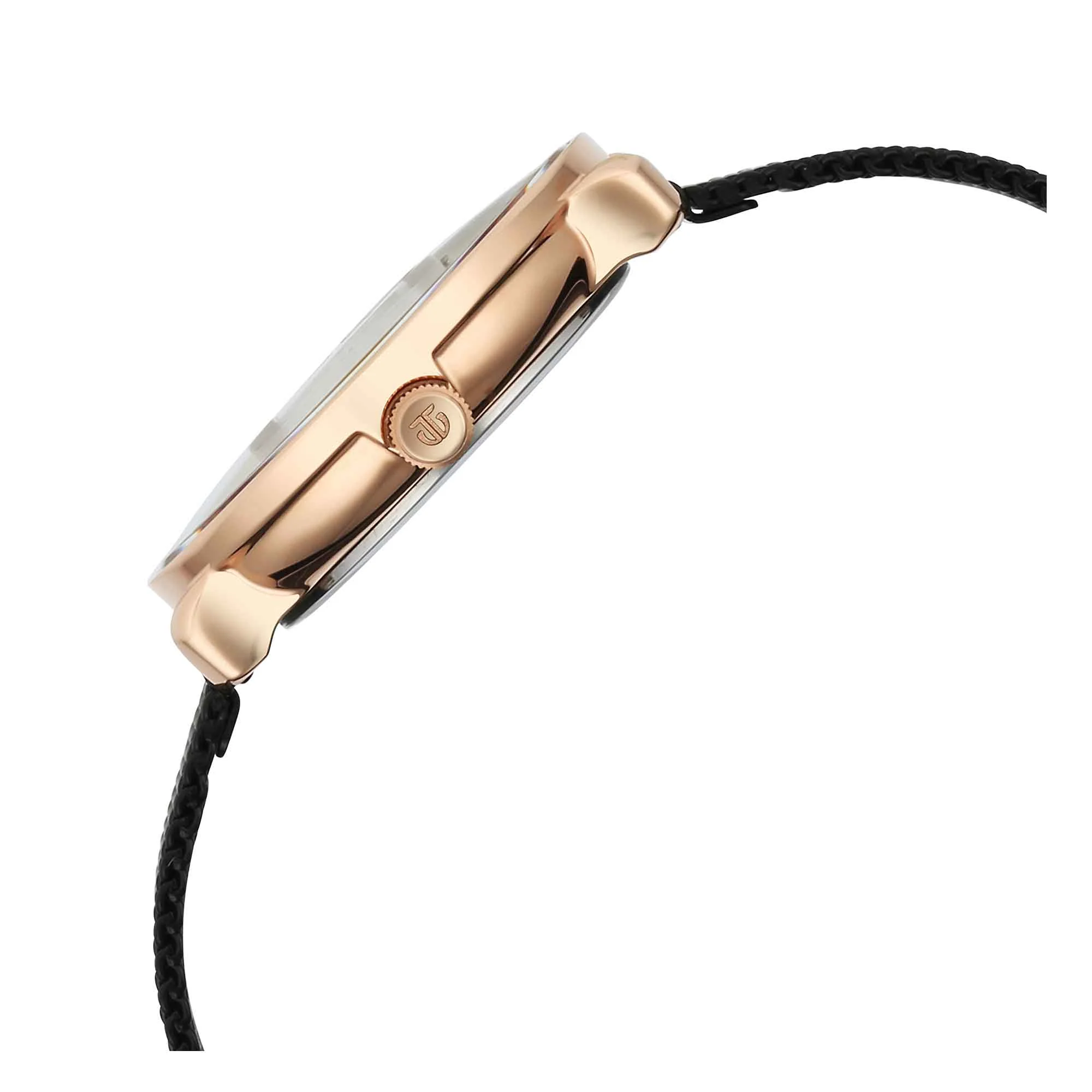 Titan Noir Black Dial Analog Metal Strap Watch for Women - Image 5