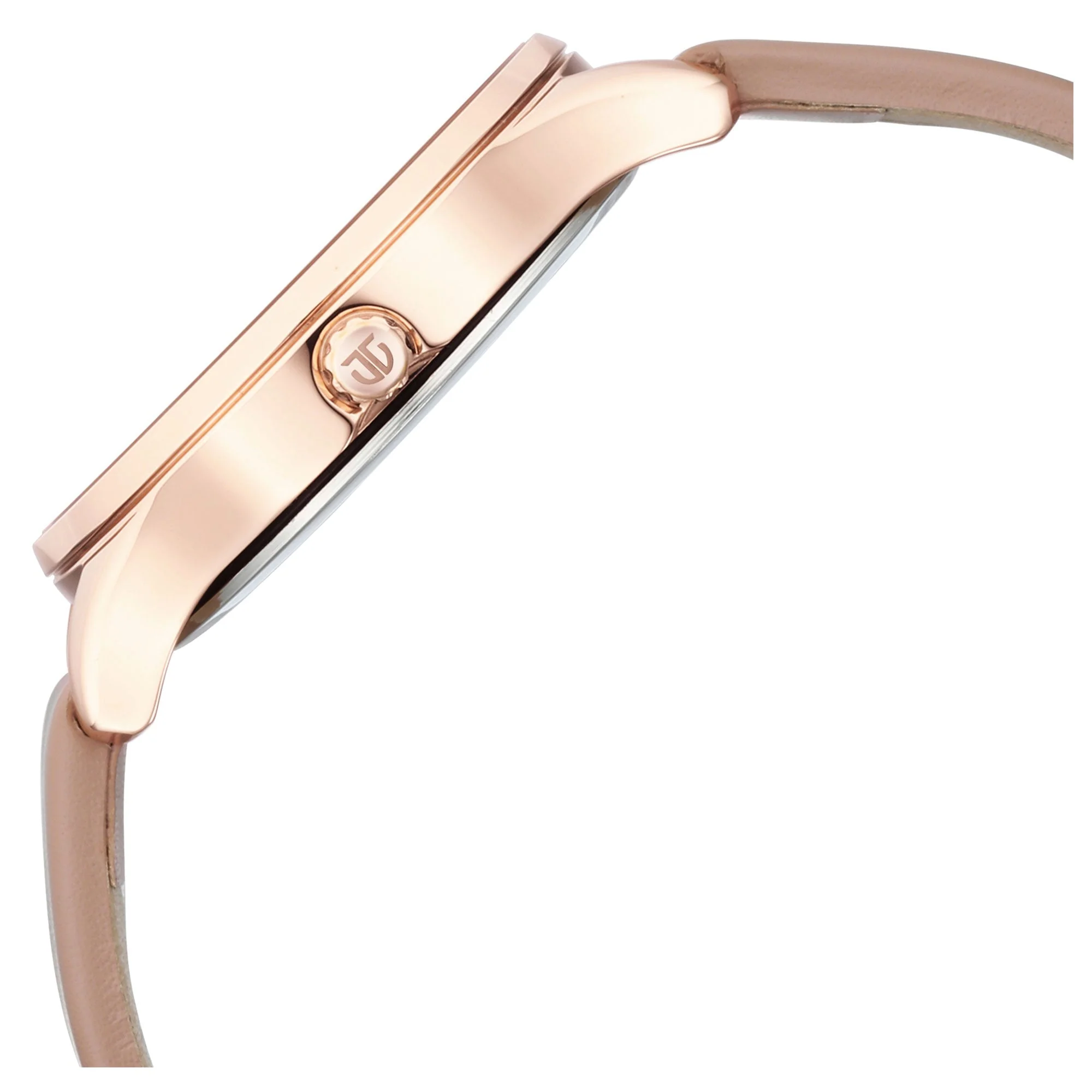 Titan Pastel Dreams Mother Of Pearl Dial Analog Leather Strap watch for Women - Image 3