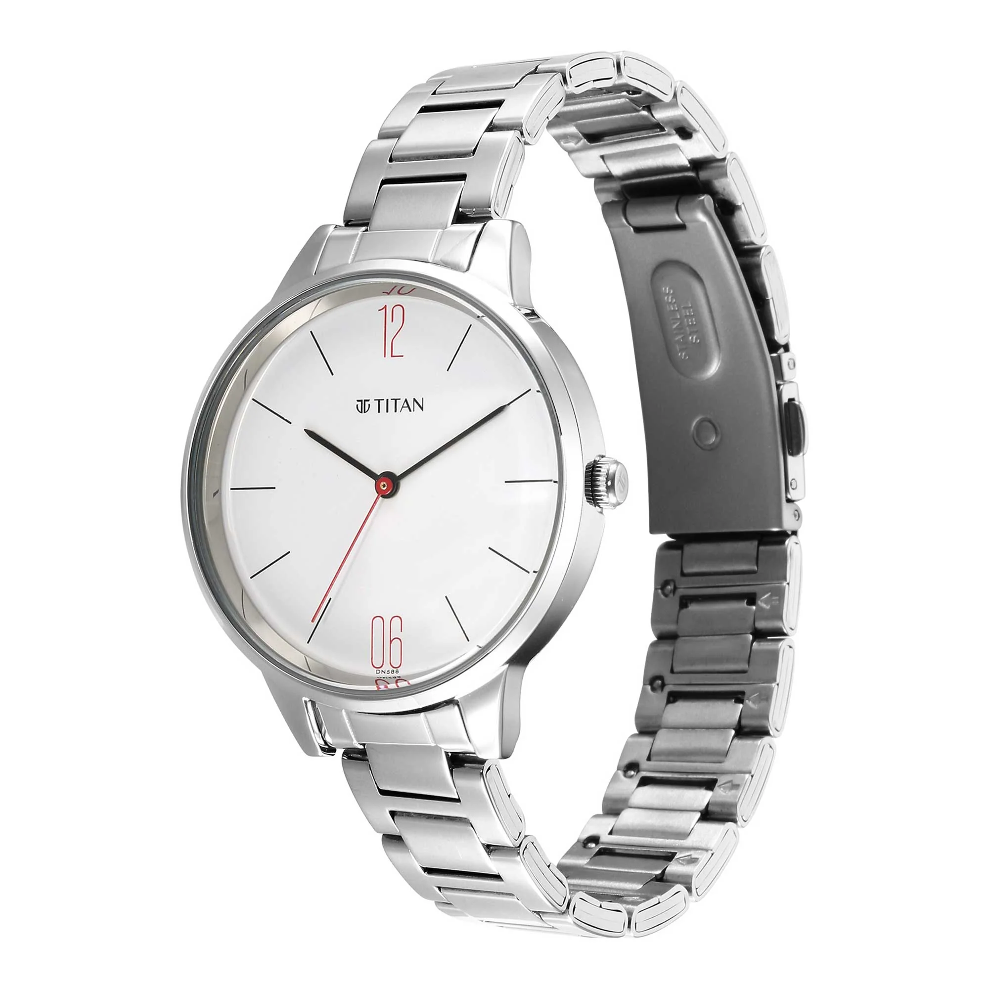Titan Quartz Analog Black Dial Watch for Women - Image 4