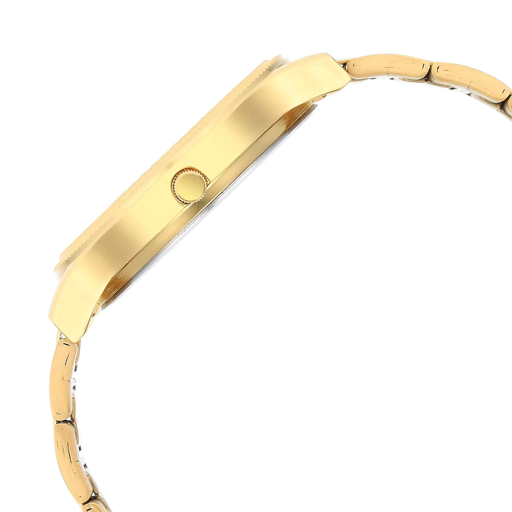 Titan Quartz Analog Champagne Dial Stainless Steel Strap Watch for Men - Image 5