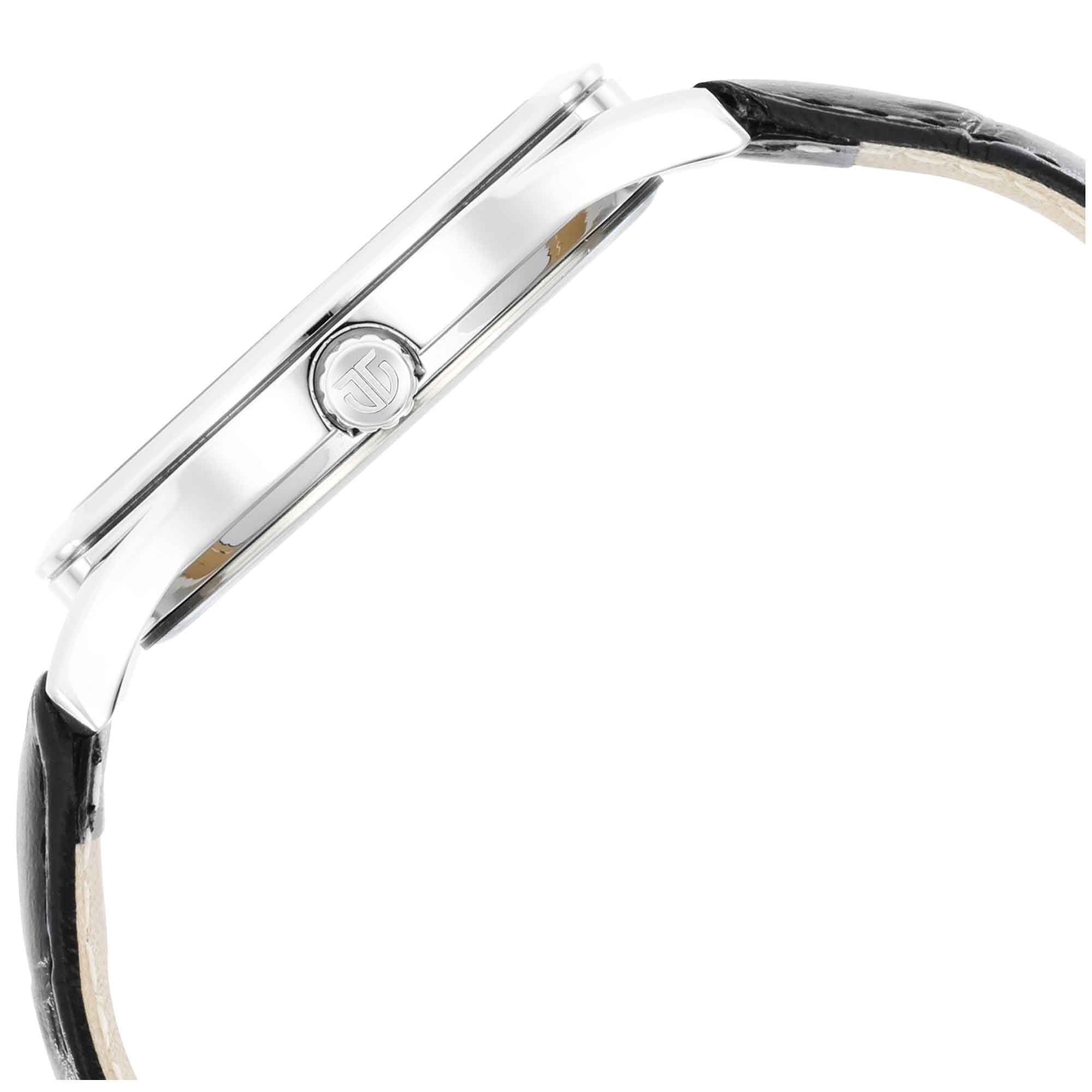 Titan Quartz Analog Dark Brown Dial Leather Strap Watch for Men - Image 5