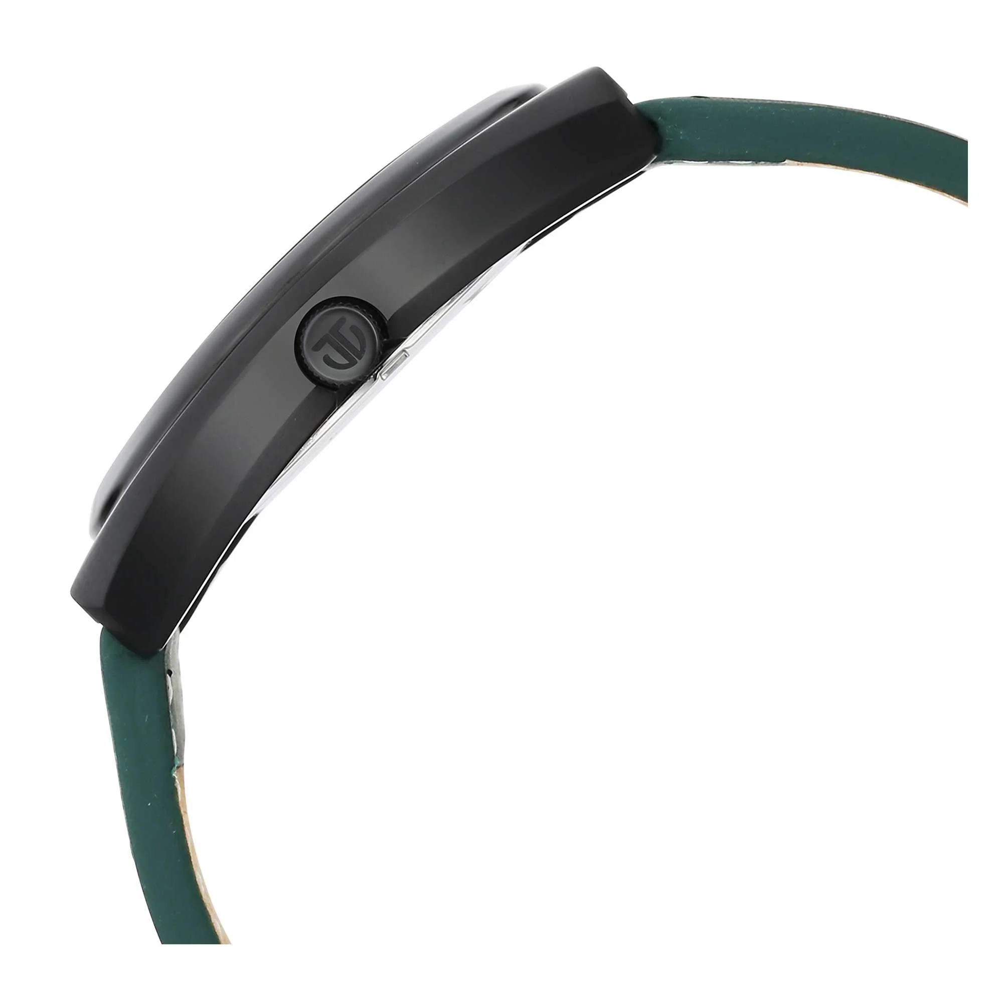 Titan Quartz Analog Green Dial Leather Strap Watch for Men - Image 5