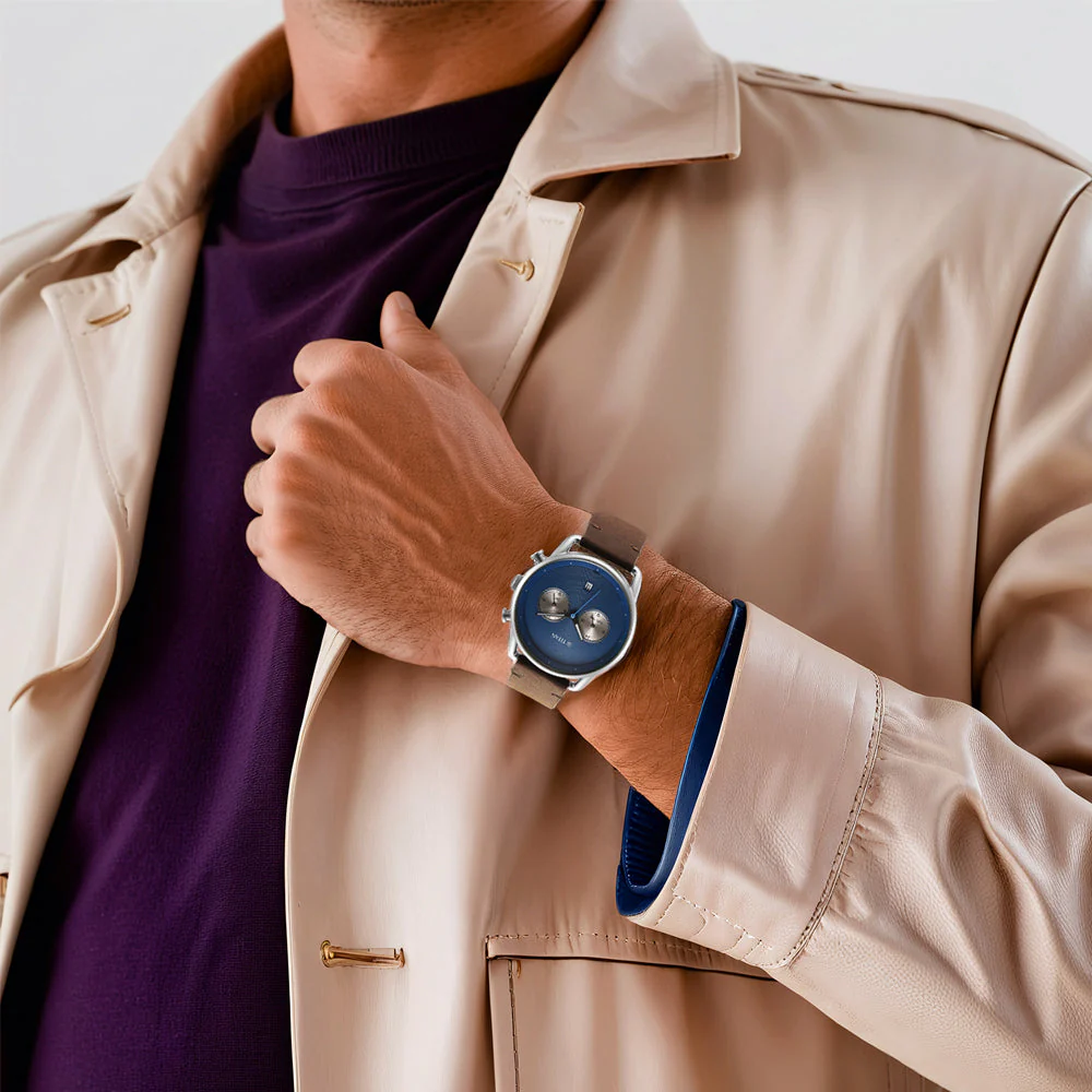 Titan Quartz Analog Leather Strap Watch for Men - Image 7