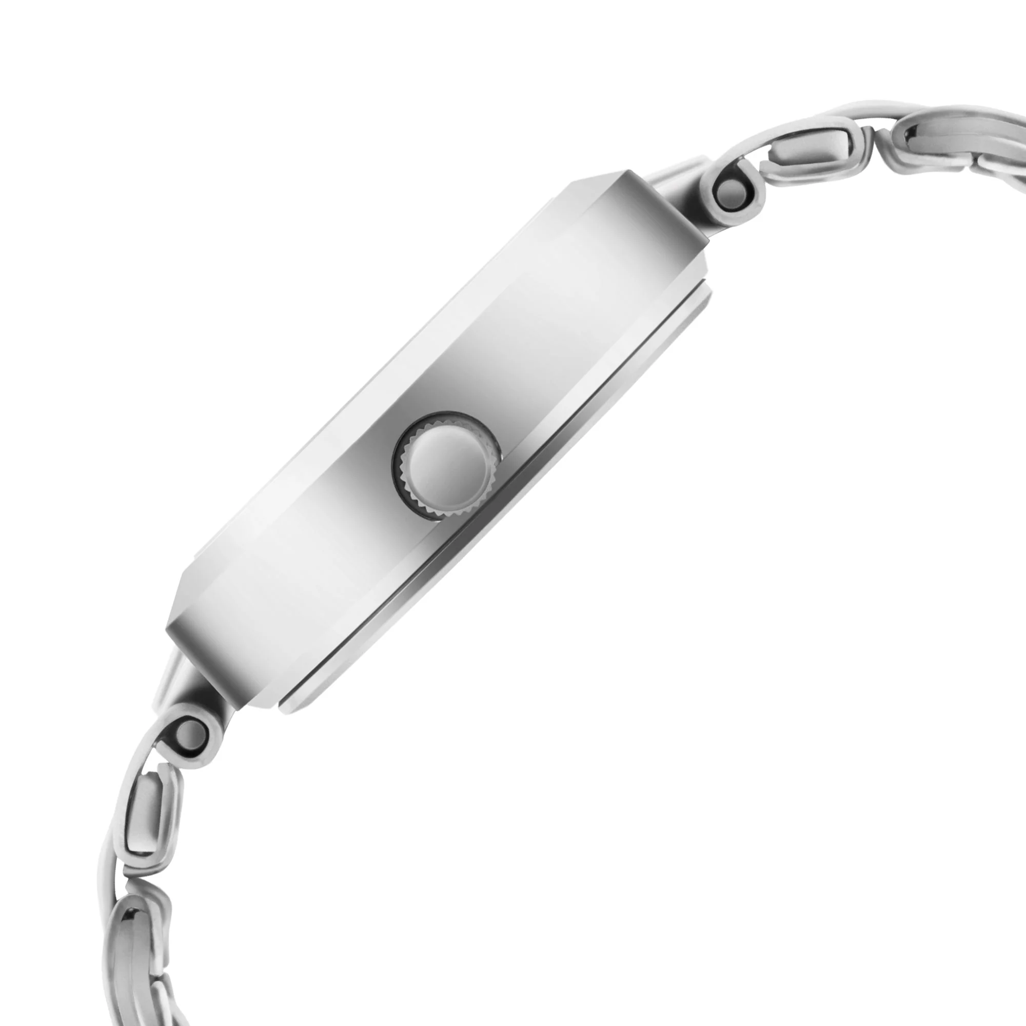 Titan Quartz Analog Silver Dial Stainless Steel Strap Watch for Women - Image 3