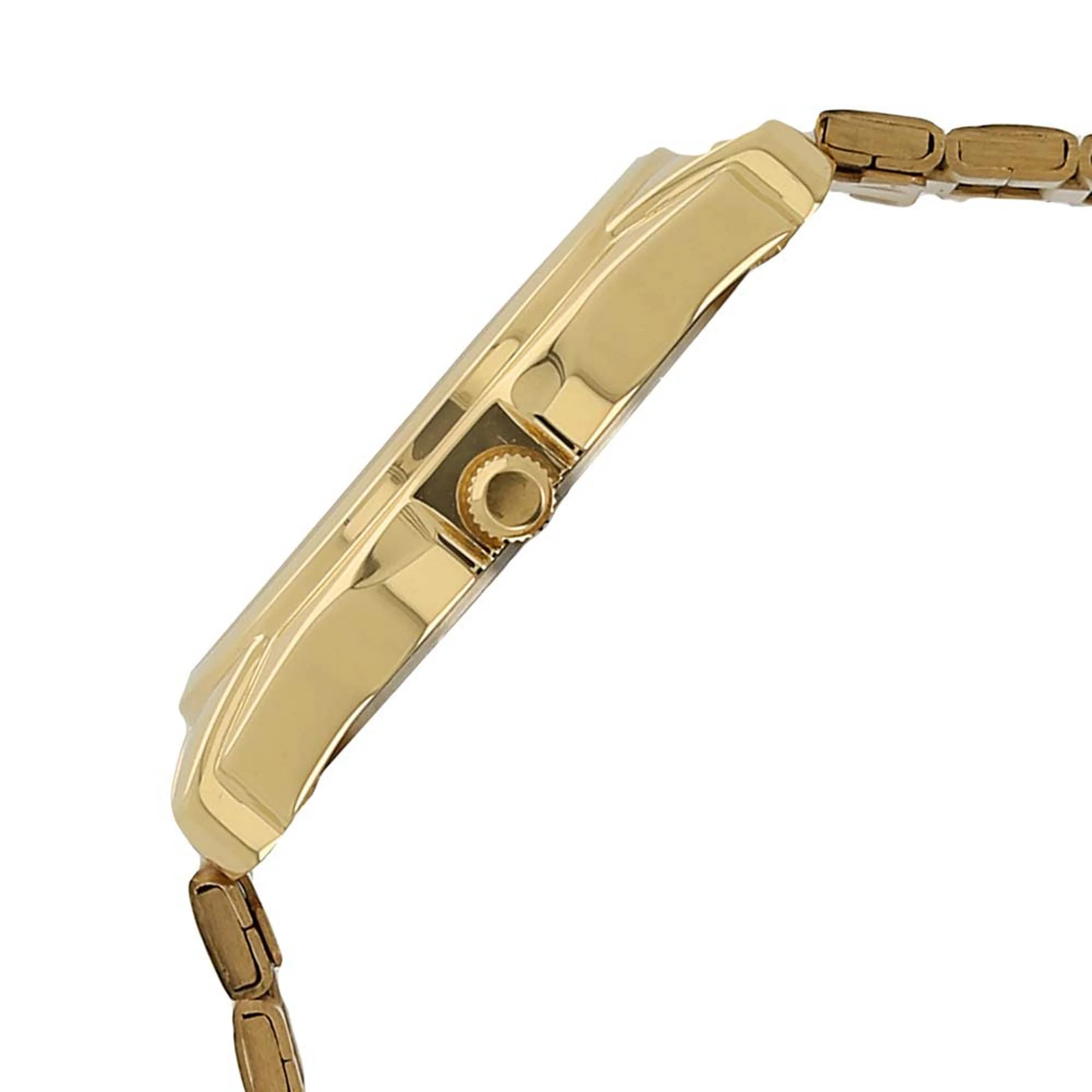 Titan Quartz Analog with Day and Date Champagne Dial Stainless Steel Strap Watch for Men - Image 3
