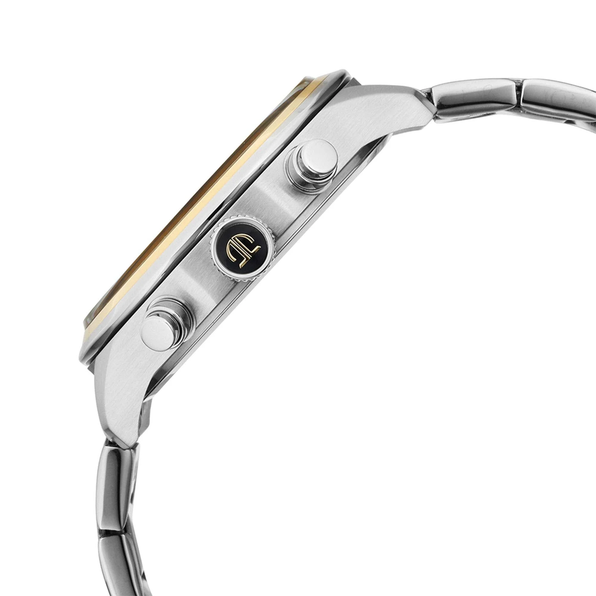 Titan Quartz Multifunction Silver Dial Stainless Steel Strap Watch for Men - Image 5