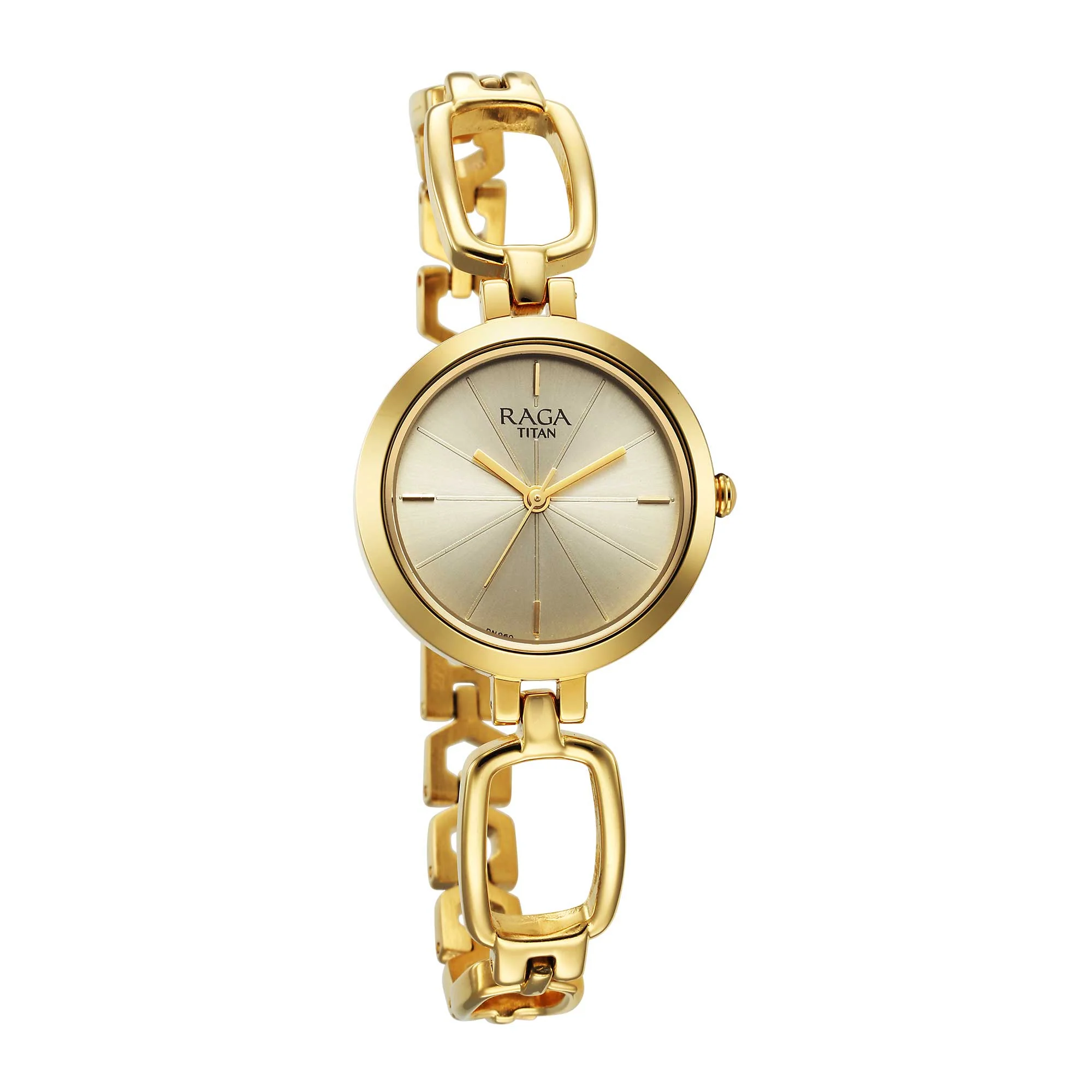 Titan Raga Champagne Dial Watch for Women - Image 3